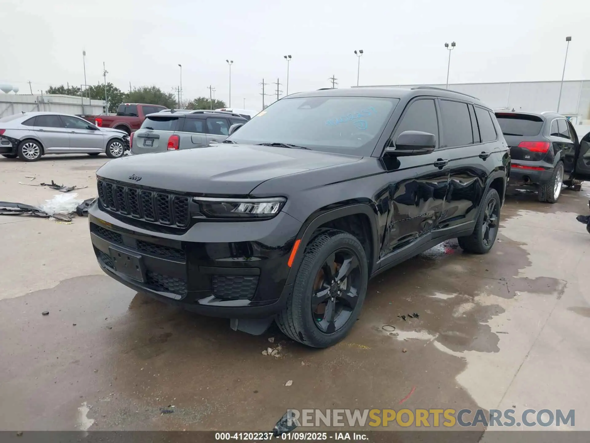 2 fotografías del automóvil dañado 1C4RJJAG7M8211175 JEEP GRAND CHEROKEE L 2021