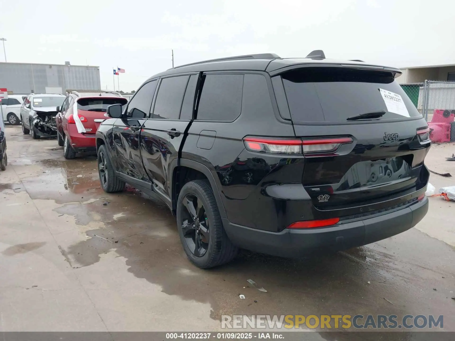 3 fotografías del automóvil dañado 1C4RJJAG7M8211175 JEEP GRAND CHEROKEE L 2021