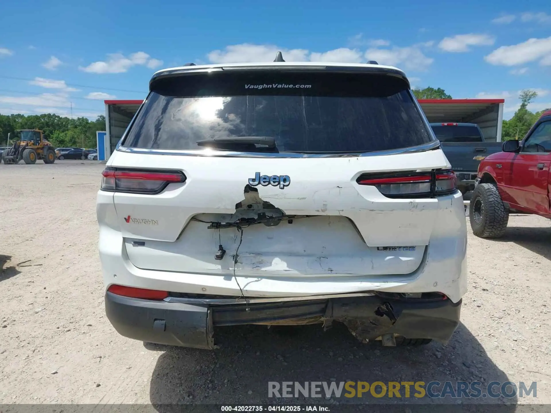 16 fotografías del automóvil dañado 1C4RJJBG1M8136228 JEEP GRAND CHEROKEE L 2021