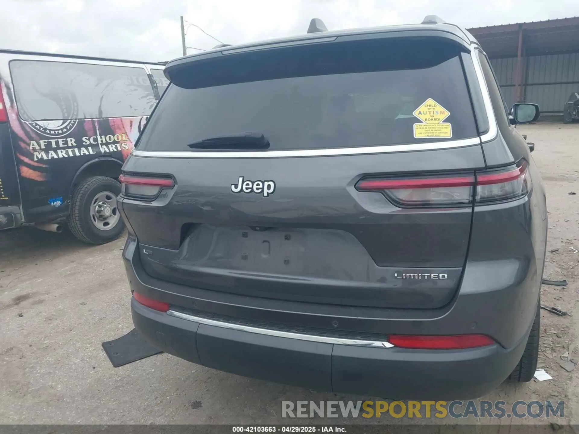 16 fotografías del automóvil dañado 1C4RJJBG2M8175586 JEEP GRAND CHEROKEE L 2021