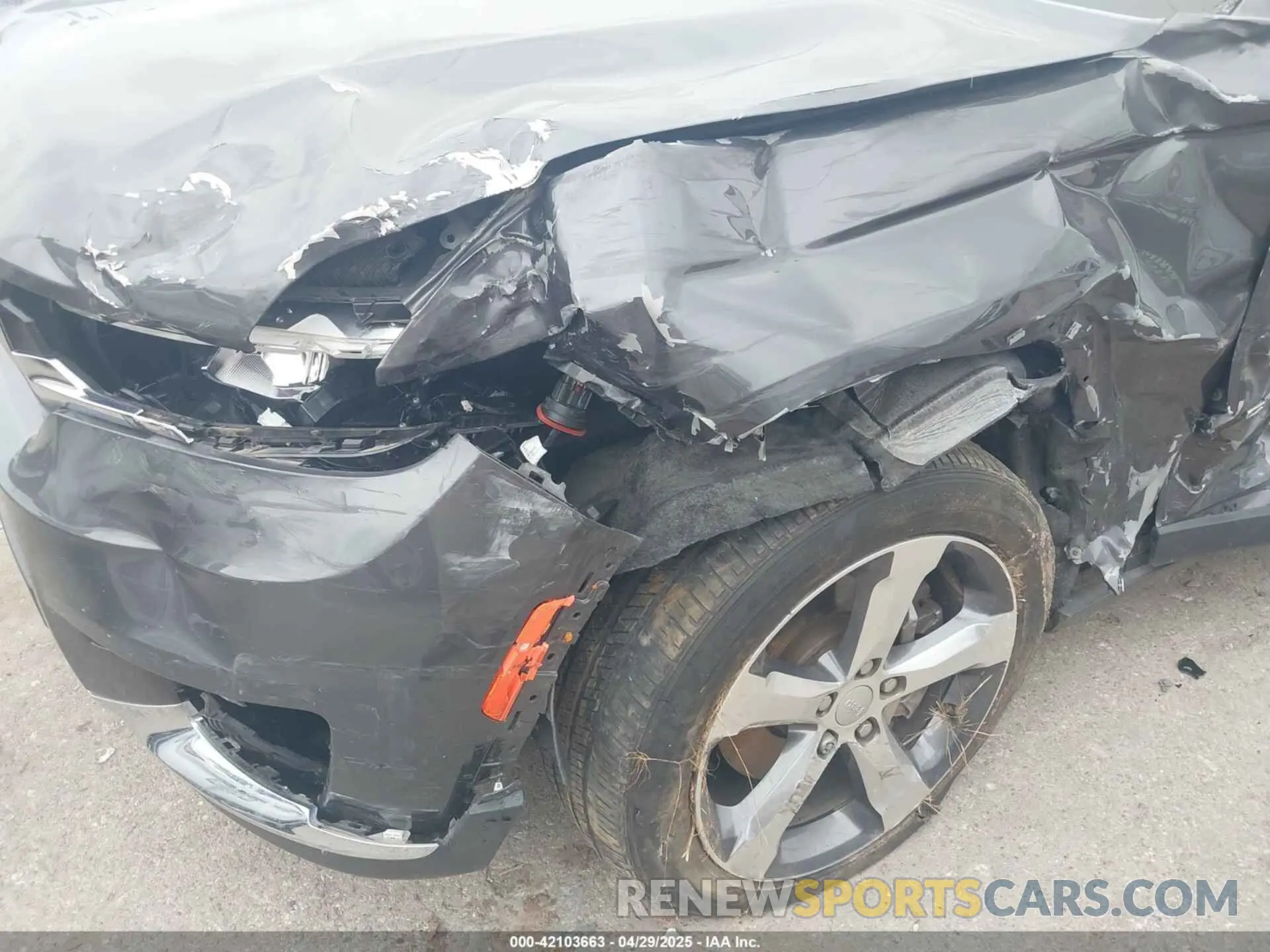 6 fotografías del automóvil dañado 1C4RJJBG2M8175586 JEEP GRAND CHEROKEE L 2021