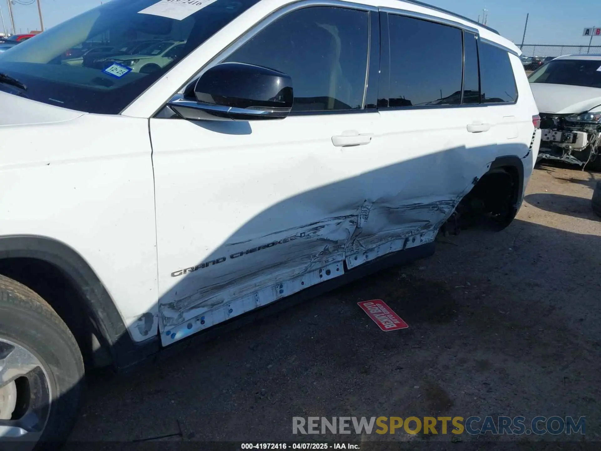 6 fotografías del automóvil dañado 1C4RJJBG5M8125958 JEEP GRAND CHEROKEE L 2021