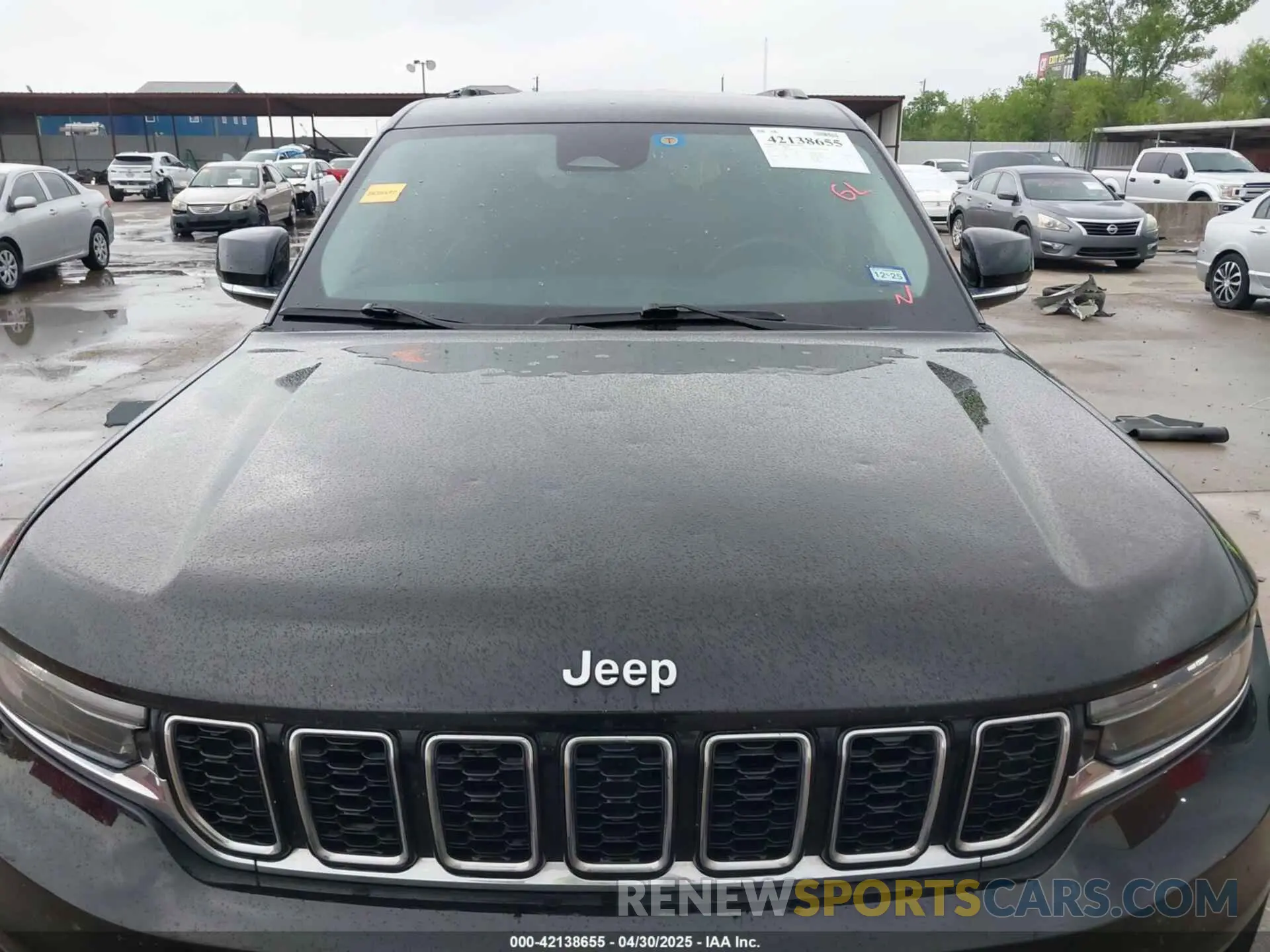 6 fotografías del automóvil dañado 1C4RJJBG5M8154148 JEEP GRAND CHEROKEE L 2021