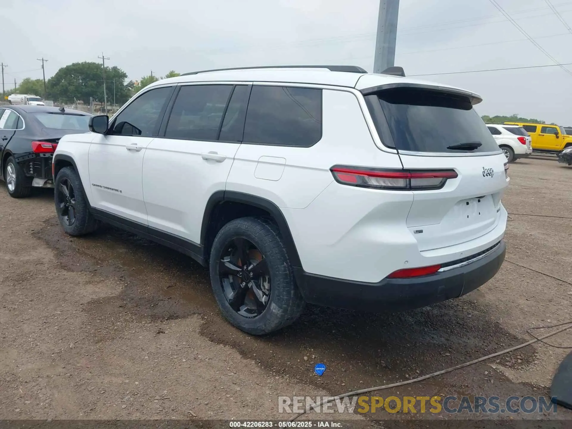 3 fotografías del automóvil dañado 1C4RJJBG5M8175260 JEEP GRAND CHEROKEE L 2021