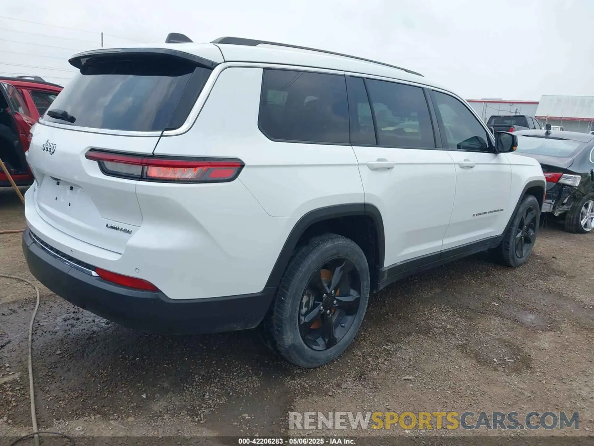 4 fotografías del automóvil dañado 1C4RJJBG5M8175260 JEEP GRAND CHEROKEE L 2021