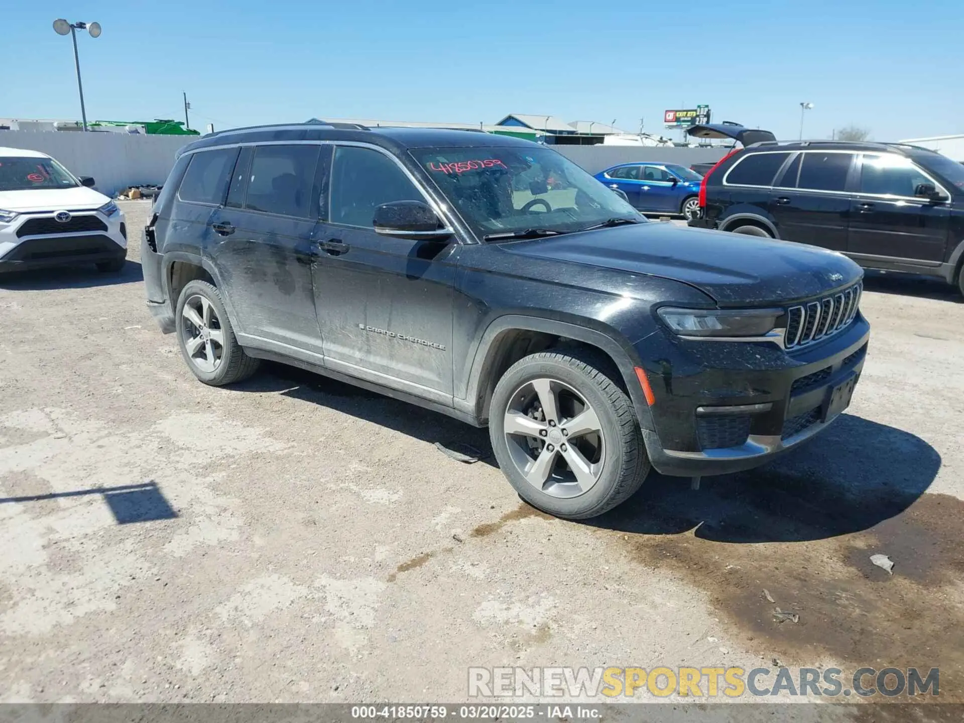 1 fotografías del automóvil dañado 1C4RJJBG5M8183794 JEEP GRAND CHEROKEE L 2021