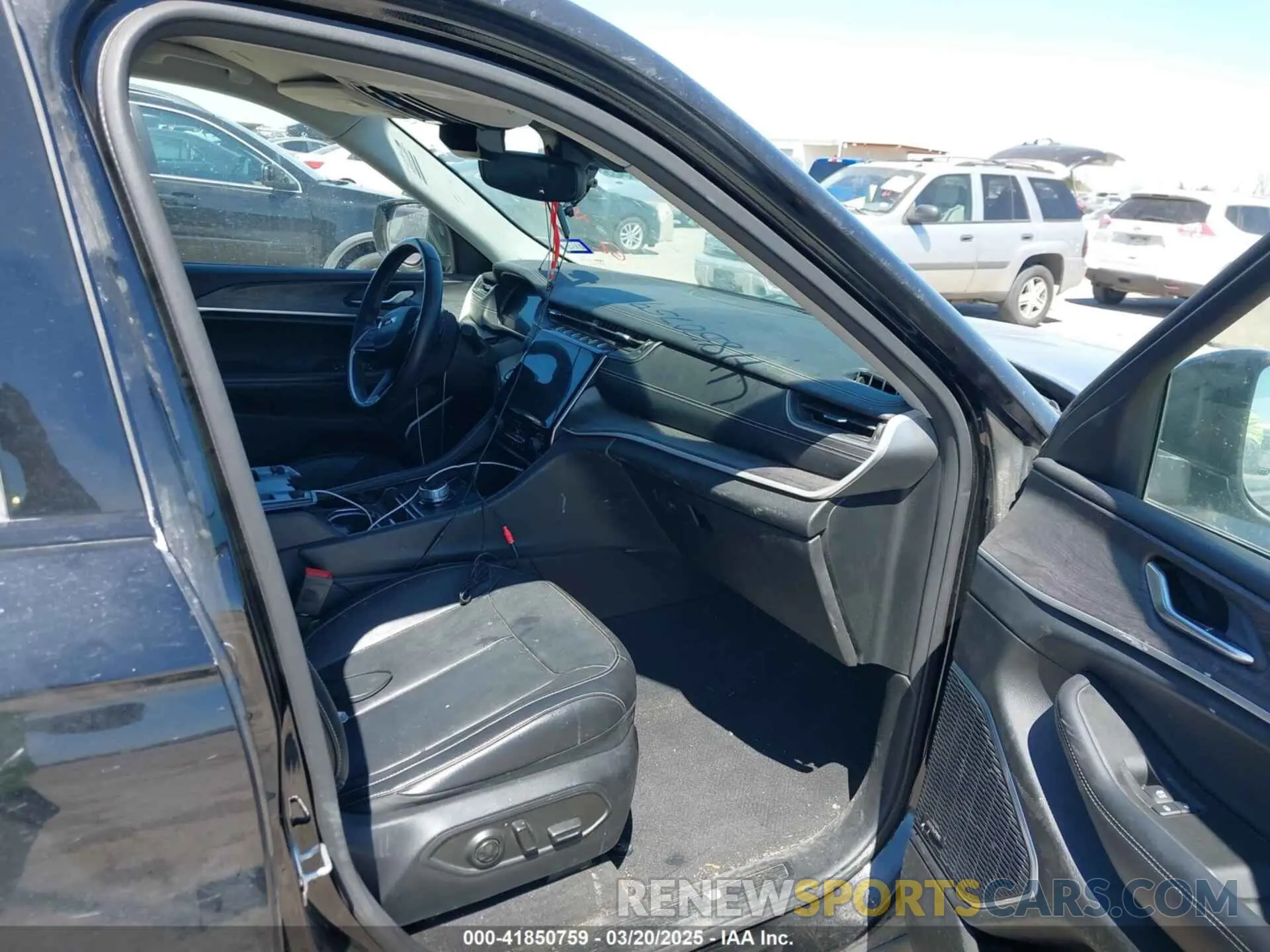 5 fotografías del automóvil dañado 1C4RJJBG5M8183794 JEEP GRAND CHEROKEE L 2021