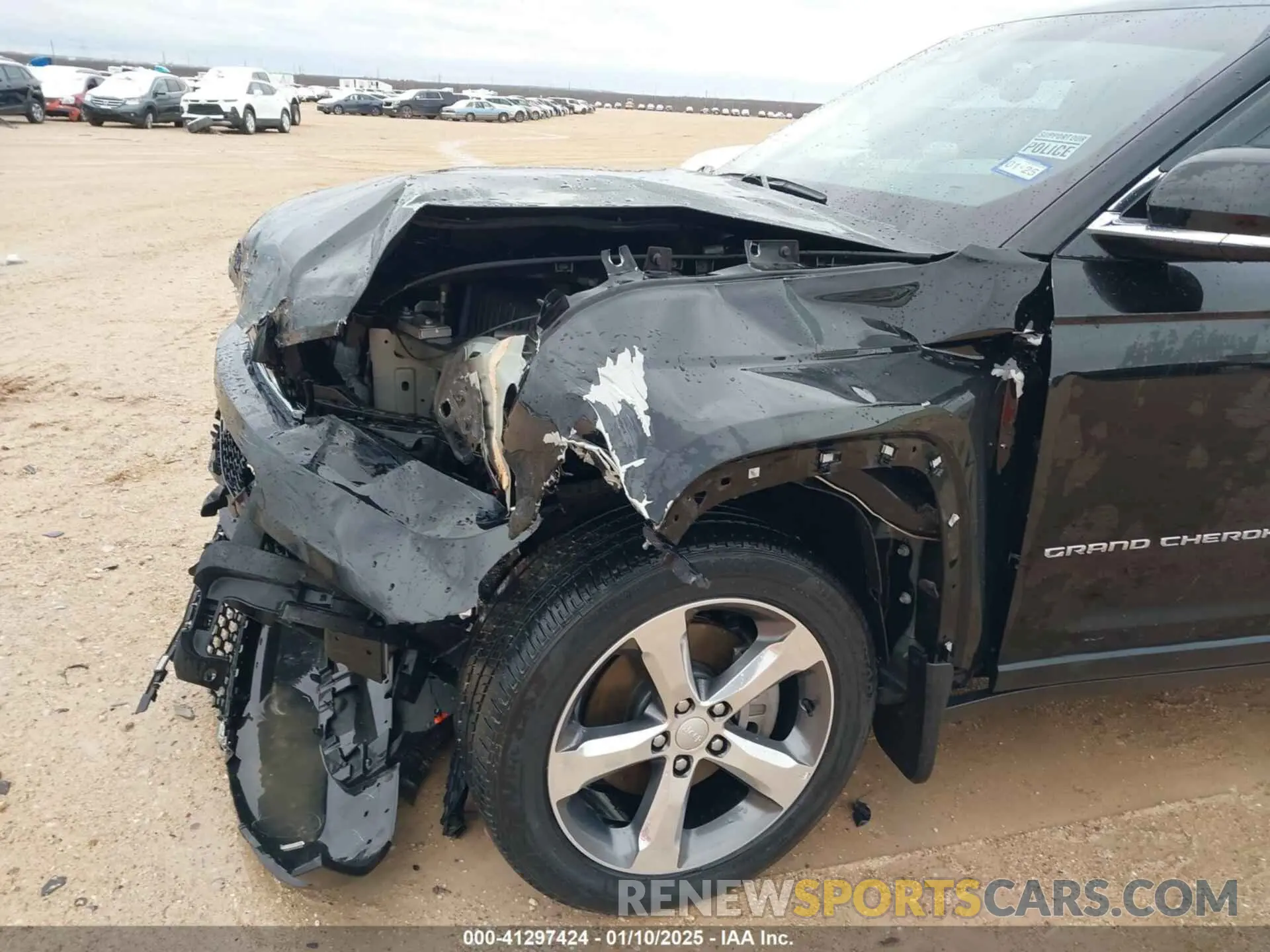 18 fotografías del automóvil dañado 1C4RJJBG7M8208324 JEEP GRAND CHEROKEE L 2021
