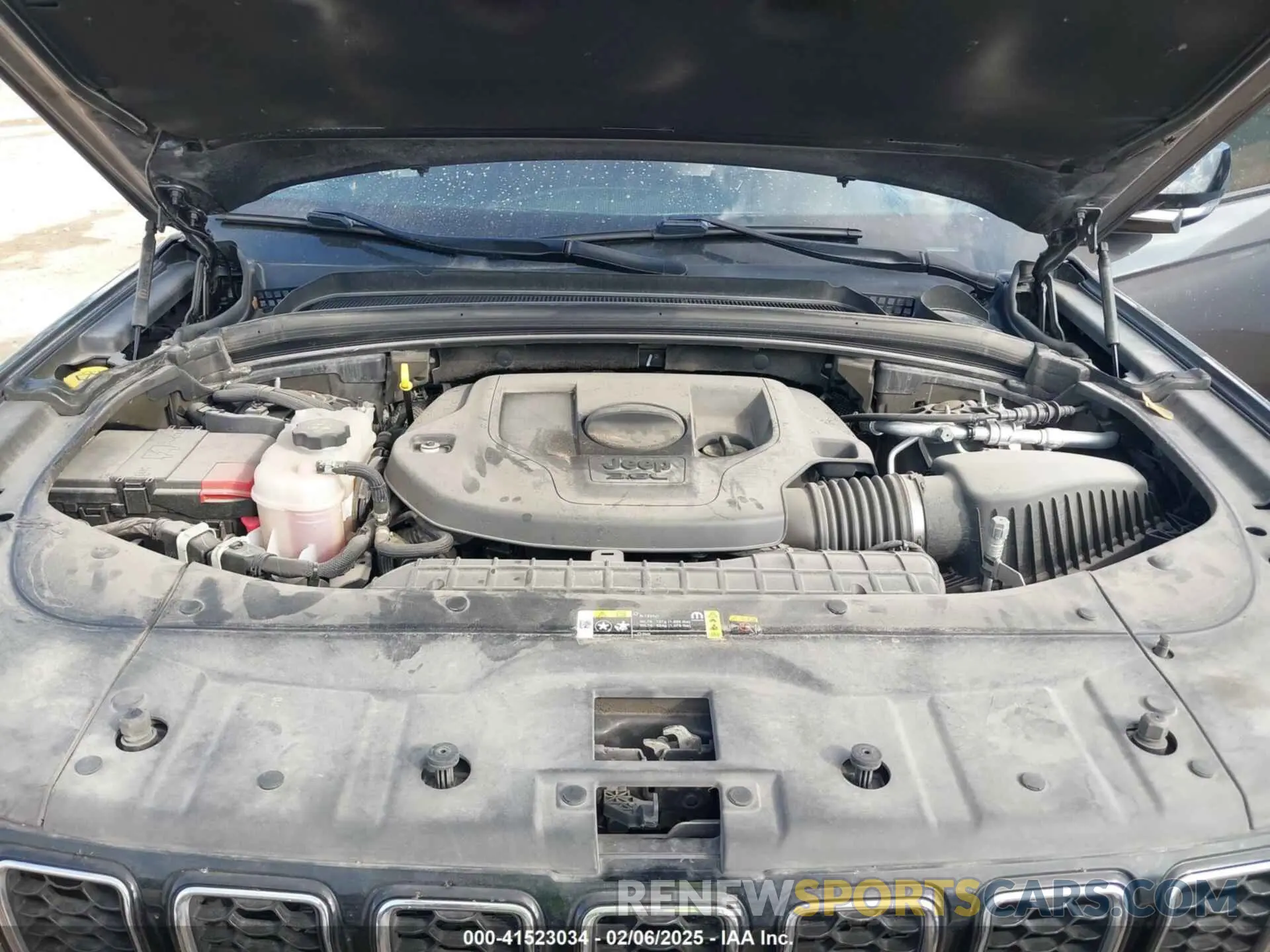 10 fotografías del automóvil dañado 1C4RJJDG9M8160287 JEEP GRAND CHEROKEE L 2021