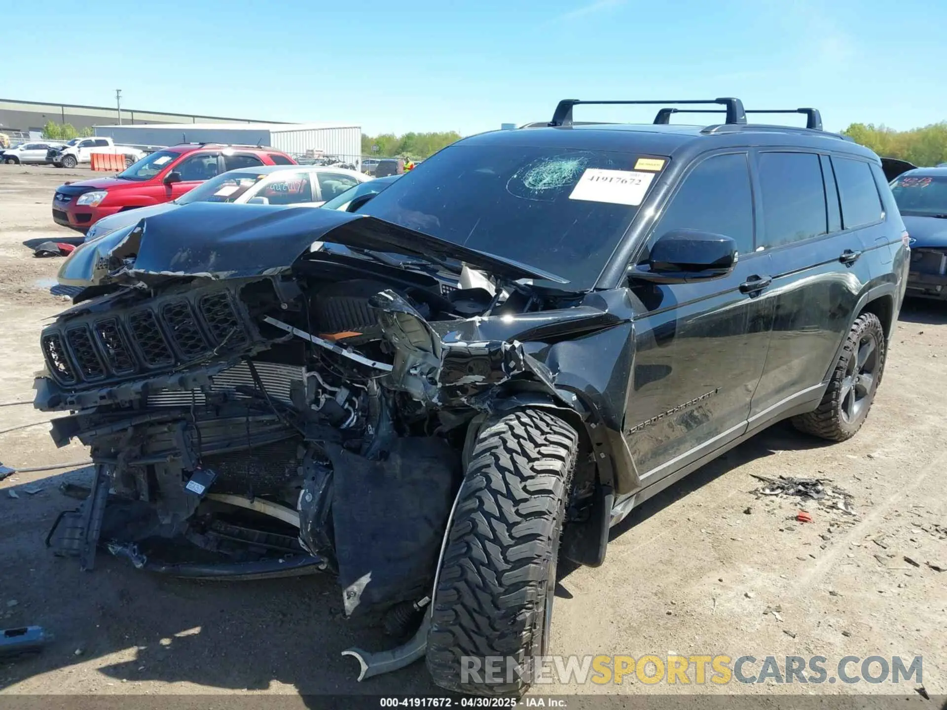 2 fotografías del automóvil dañado 1C4RJKAG2M8139095 JEEP GRAND CHEROKEE L 2021
