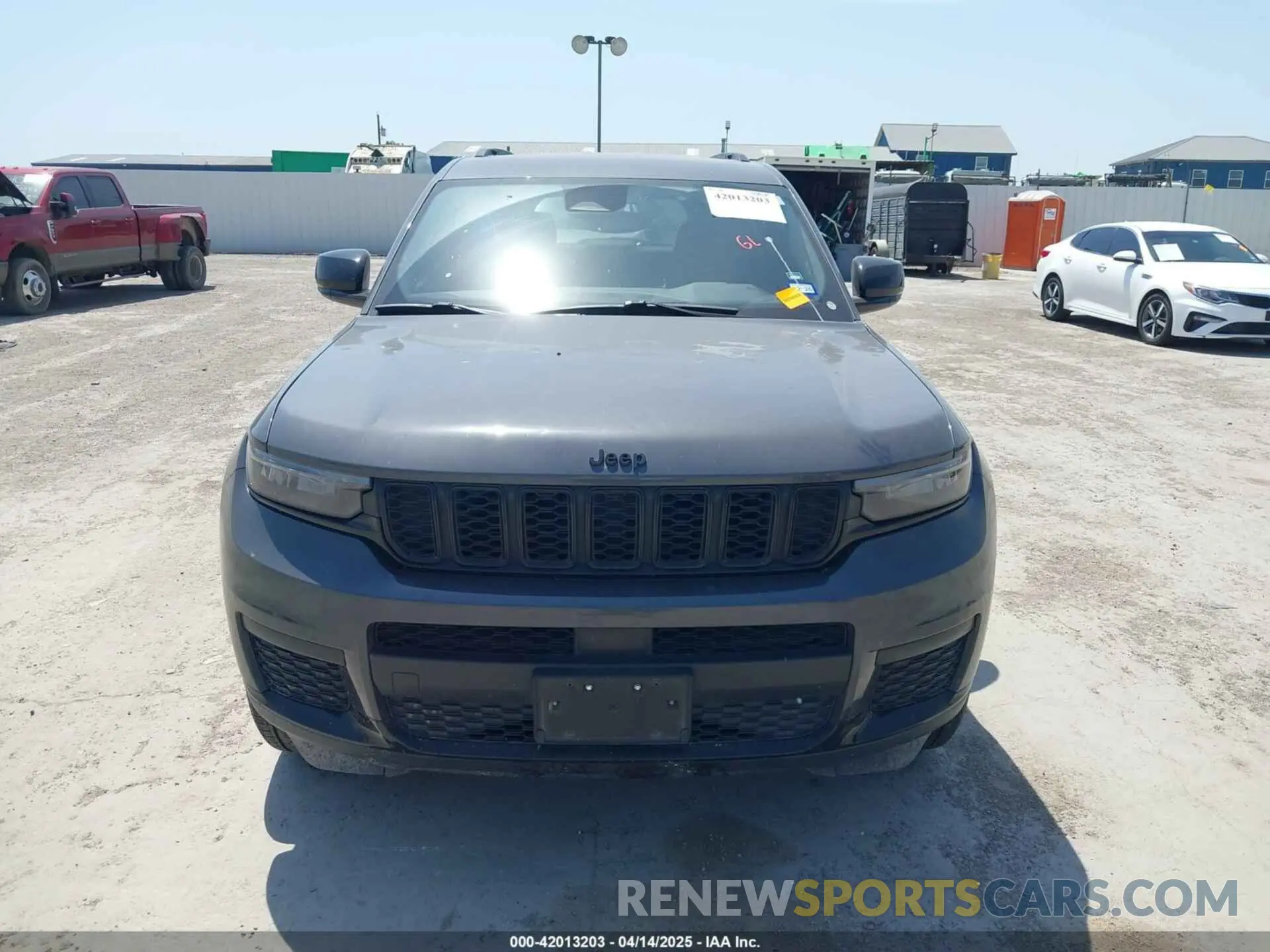 12 fotografías del automóvil dañado 1C4RJKAG4M8151314 JEEP GRAND CHEROKEE L 2021