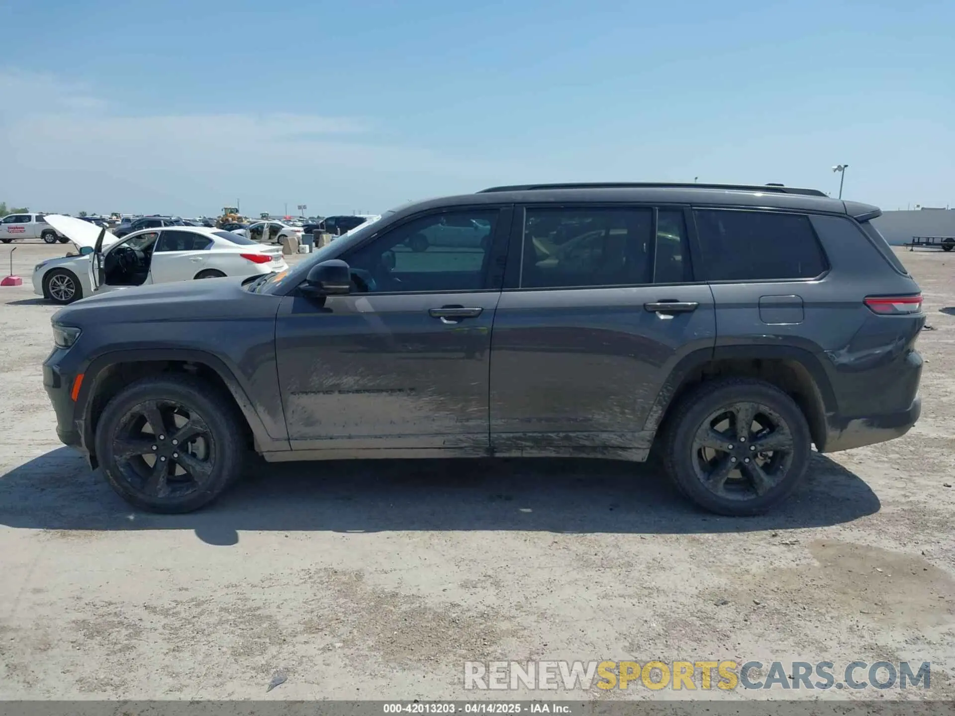14 fotografías del automóvil dañado 1C4RJKAG4M8151314 JEEP GRAND CHEROKEE L 2021