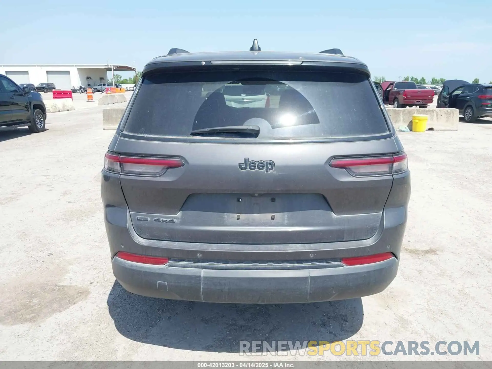 16 fotografías del automóvil dañado 1C4RJKAG4M8151314 JEEP GRAND CHEROKEE L 2021