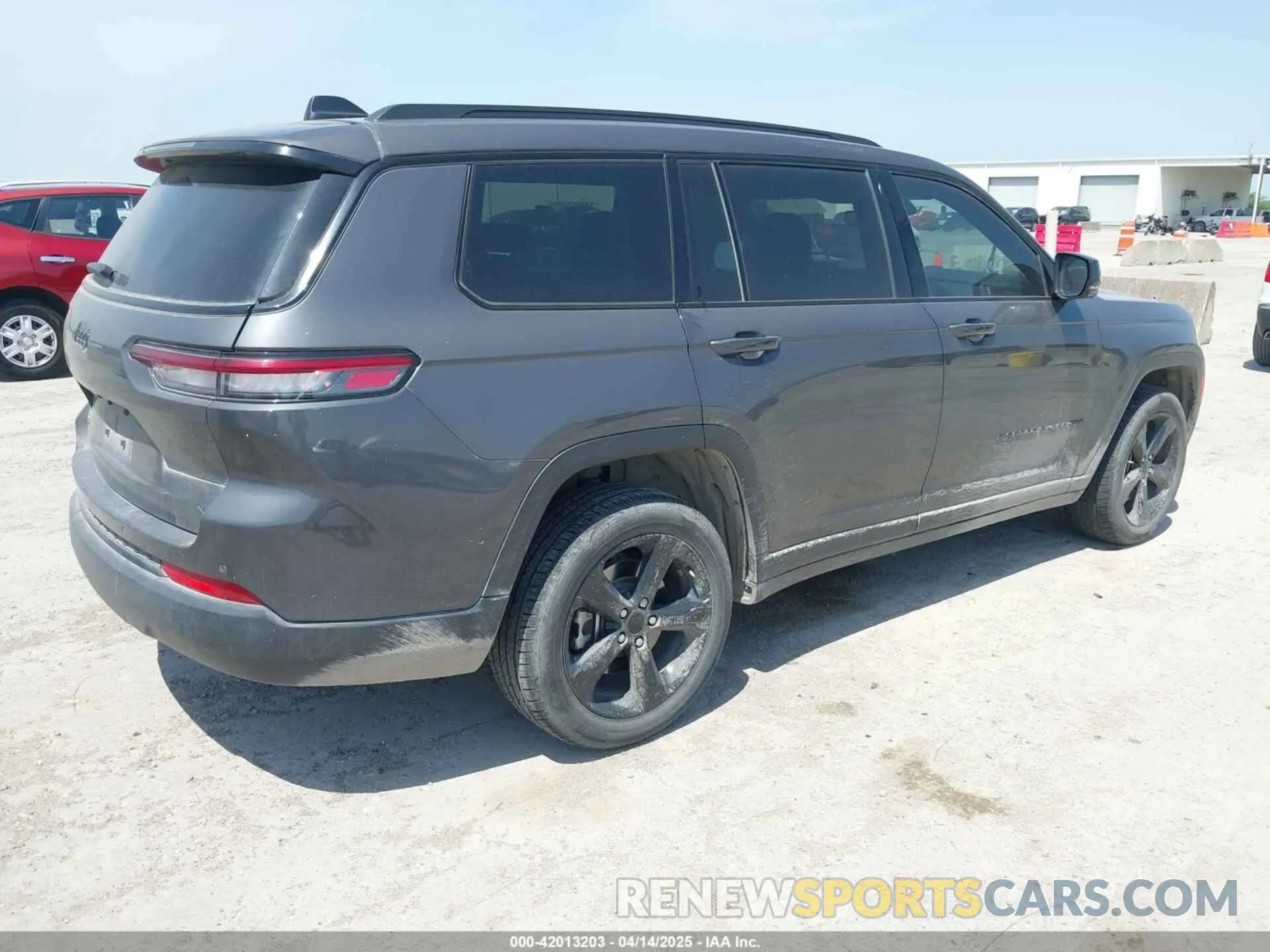 4 fotografías del automóvil dañado 1C4RJKAG4M8151314 JEEP GRAND CHEROKEE L 2021