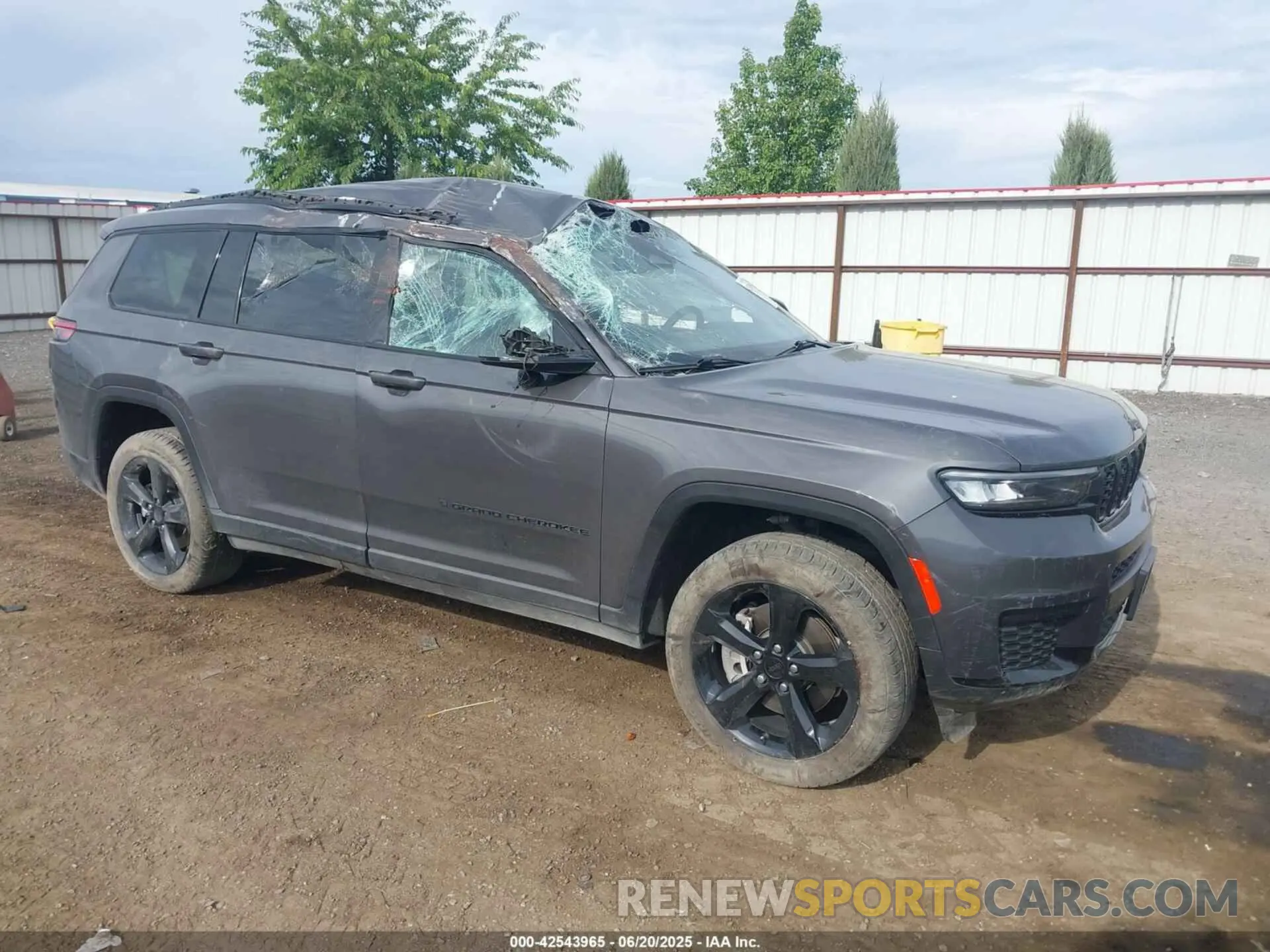 1 fotografías del automóvil dañado 1C4RJKAG5M8209107 JEEP GRAND CHEROKEE L 2021