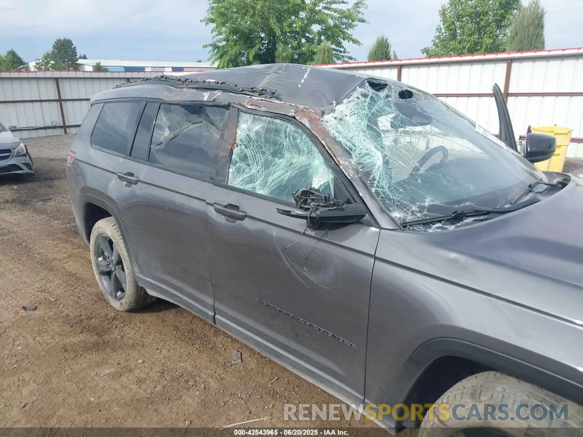6 fotografías del automóvil dañado 1C4RJKAG5M8209107 JEEP GRAND CHEROKEE L 2021