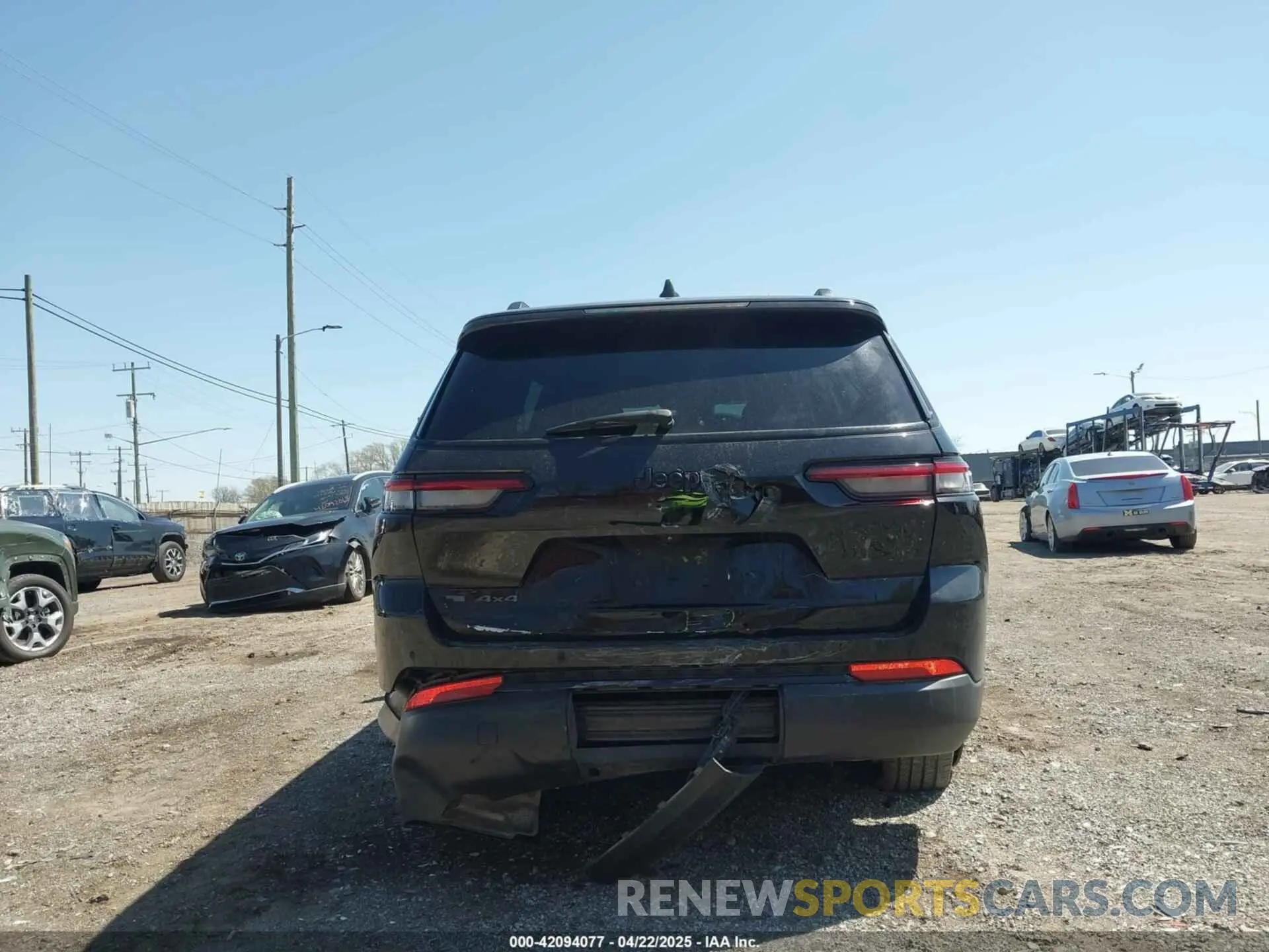 16 fotografías del automóvil dañado 1C4RJKAG5M8209138 JEEP GRAND CHEROKEE L 2021