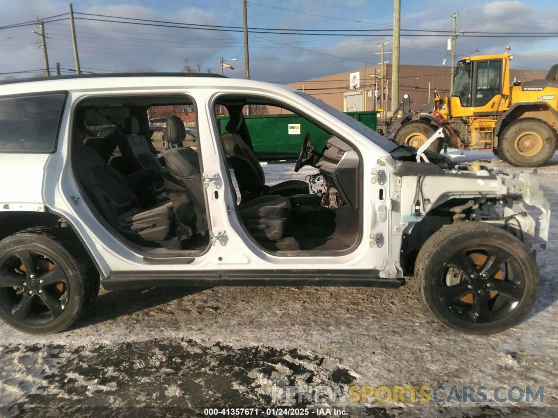 12 fotografías del automóvil dañado 1C4RJKAG6M8186114 JEEP GRAND CHEROKEE L 2021