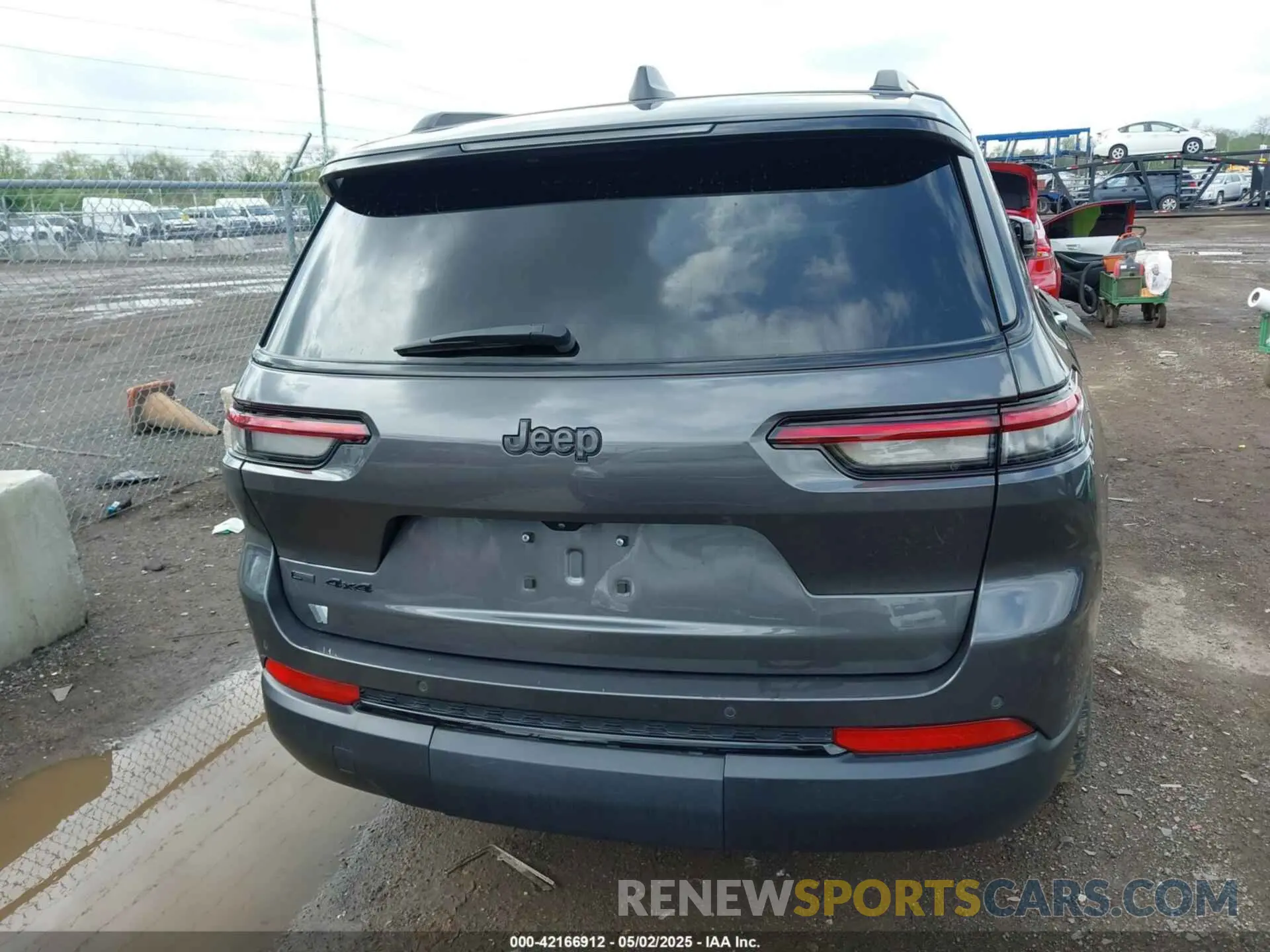 16 fotografías del automóvil dañado 1C4RJKAG7M8209836 JEEP GRAND CHEROKEE L 2021