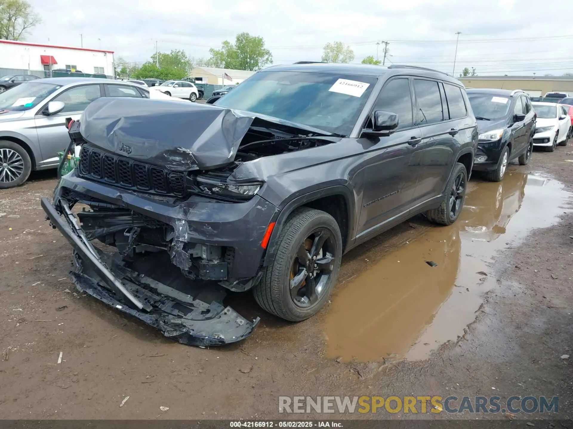 2 fotografías del automóvil dañado 1C4RJKAG7M8209836 JEEP GRAND CHEROKEE L 2021
