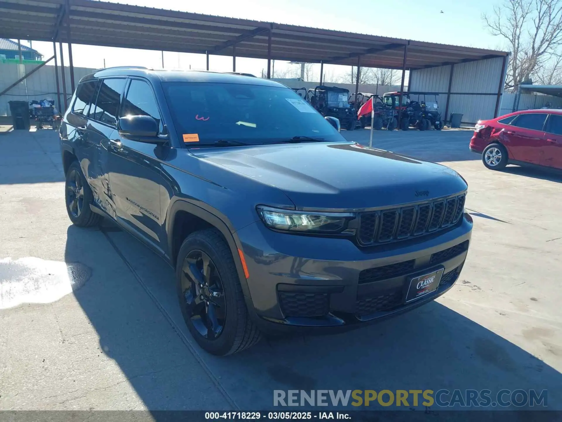 1 fotografías del automóvil dañado 1C4RJKAG9M8187001 JEEP GRAND CHEROKEE L 2021