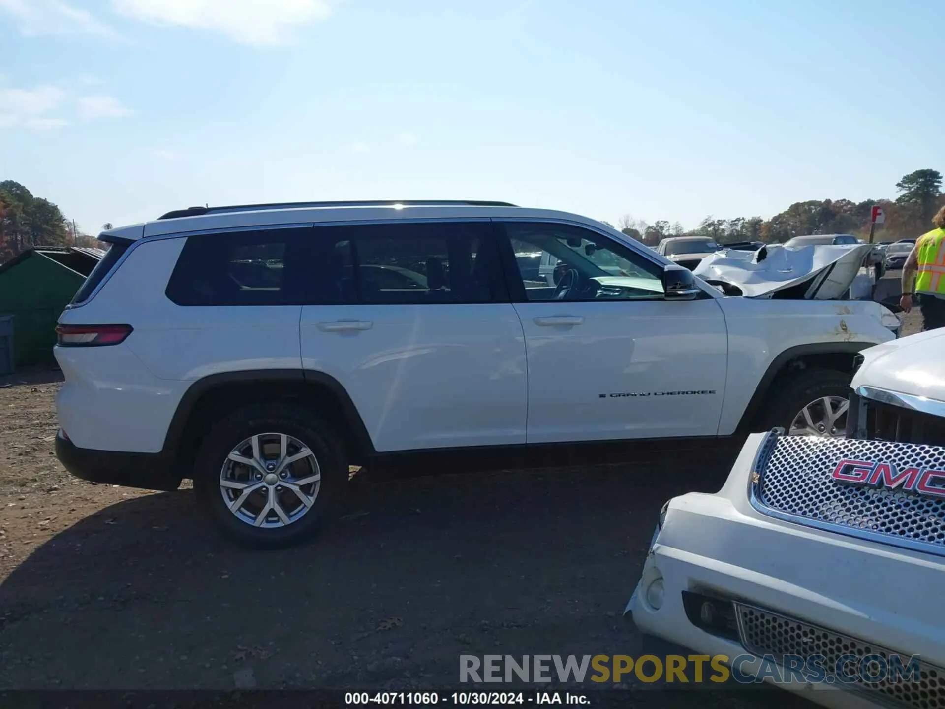 13 fotografías del automóvil dañado 1C4RJKBG0M8185457 JEEP GRAND CHEROKEE L 2021