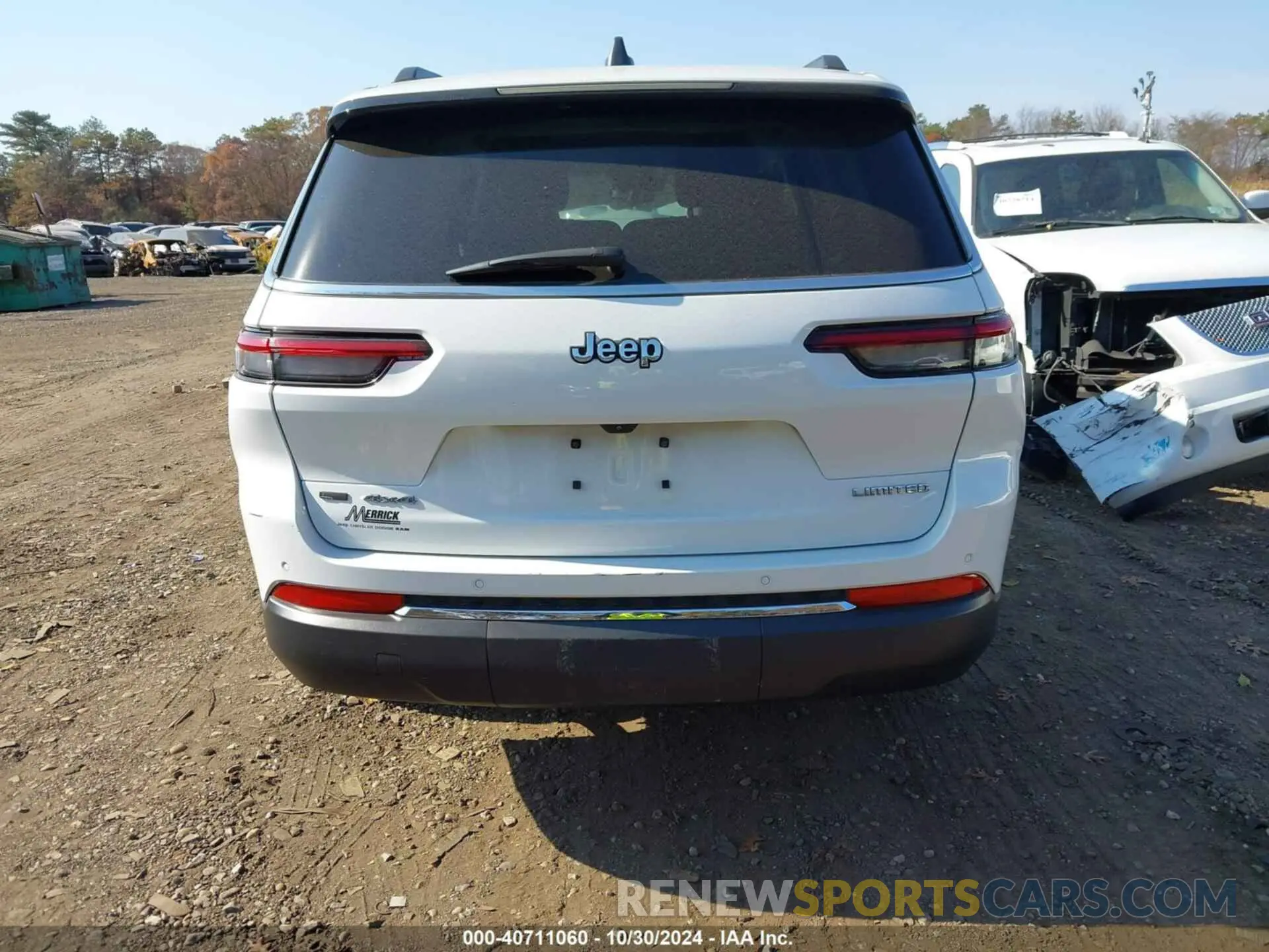 16 fotografías del automóvil dañado 1C4RJKBG0M8185457 JEEP GRAND CHEROKEE L 2021