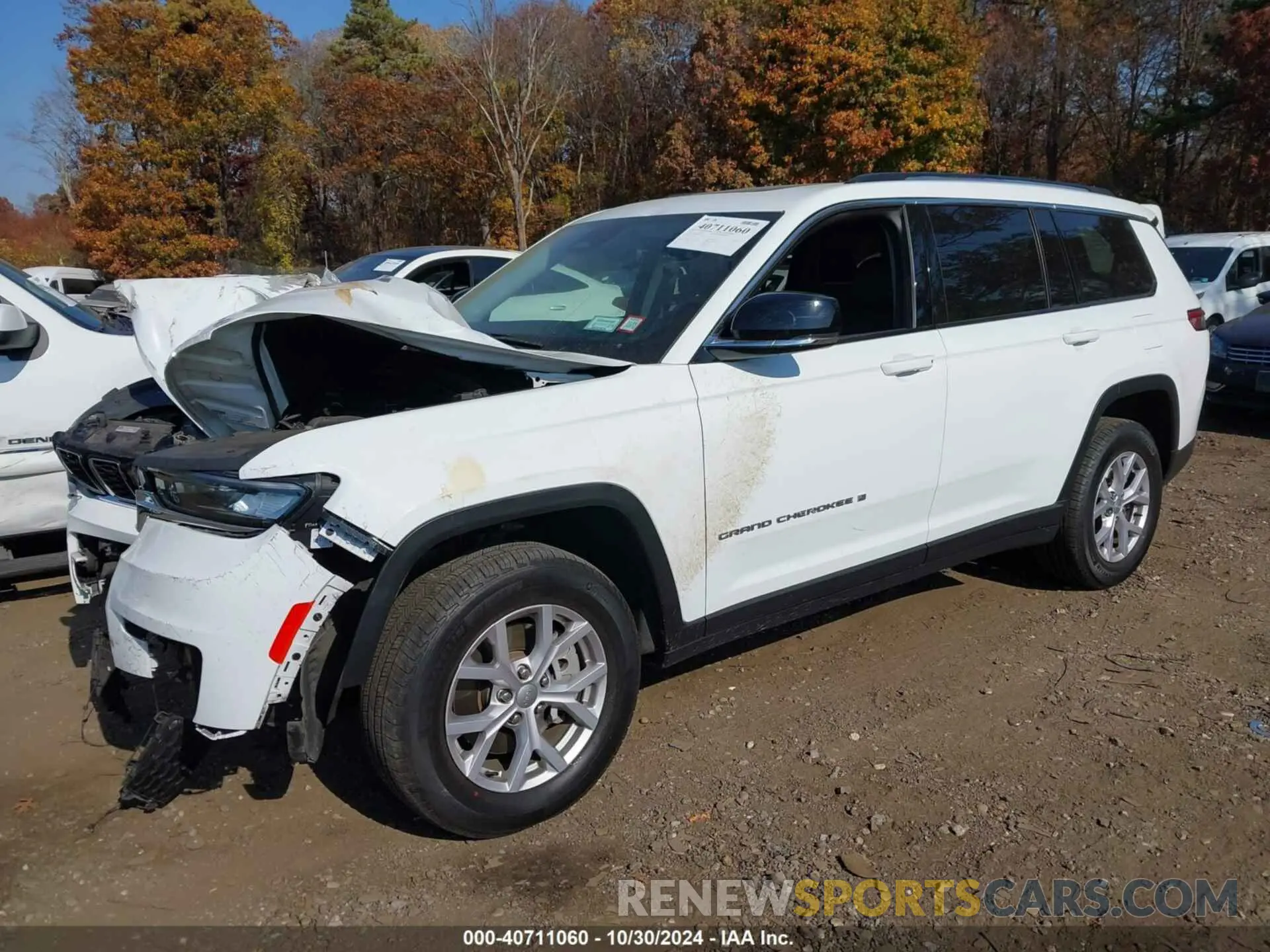 2 fotografías del automóvil dañado 1C4RJKBG0M8185457 JEEP GRAND CHEROKEE L 2021