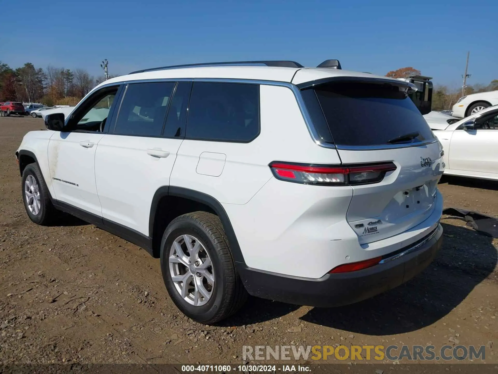3 fotografías del automóvil dañado 1C4RJKBG0M8185457 JEEP GRAND CHEROKEE L 2021