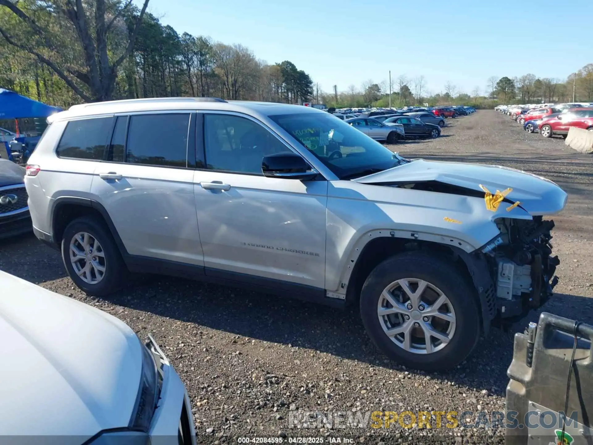 13 fotografías del automóvil dañado 1C4RJKBG1M8109598 JEEP GRAND CHEROKEE L 2021