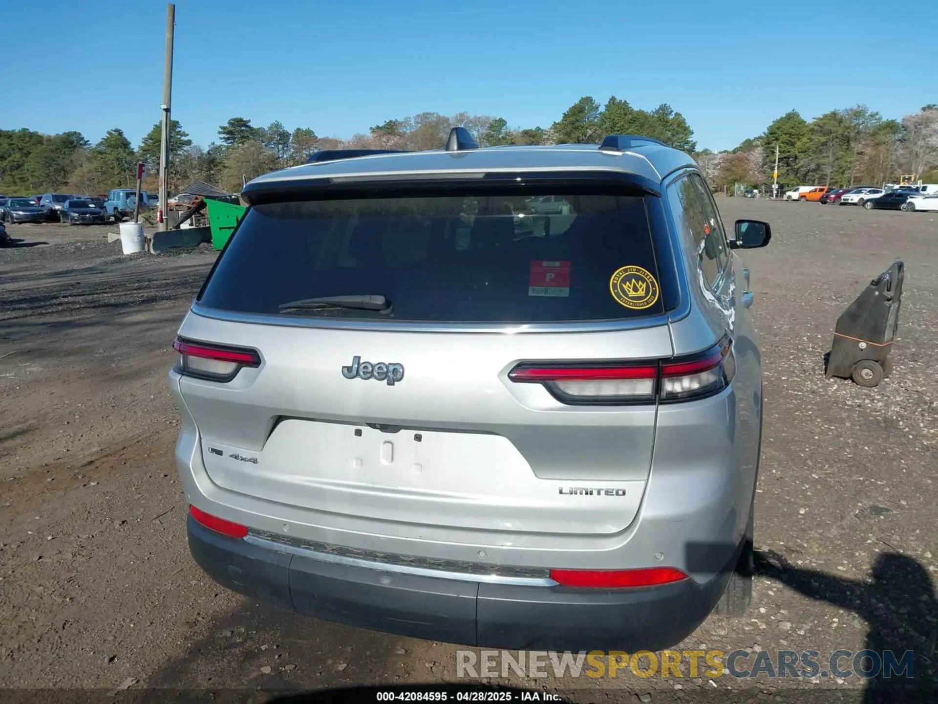 16 fotografías del automóvil dañado 1C4RJKBG1M8109598 JEEP GRAND CHEROKEE L 2021
