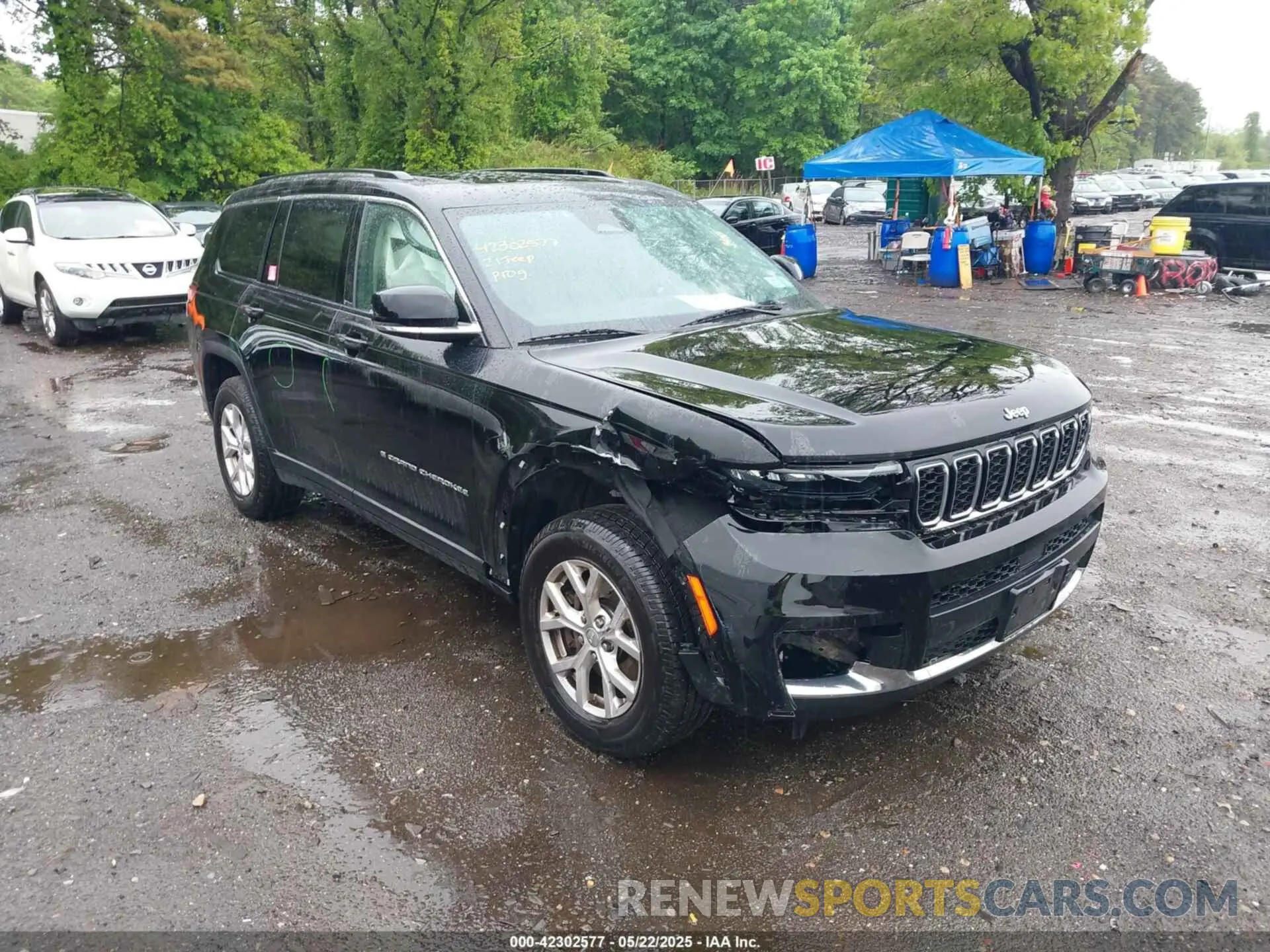 1 fotografías del automóvil dañado 1C4RJKBG1M8137417 JEEP GRAND CHEROKEE L 2021