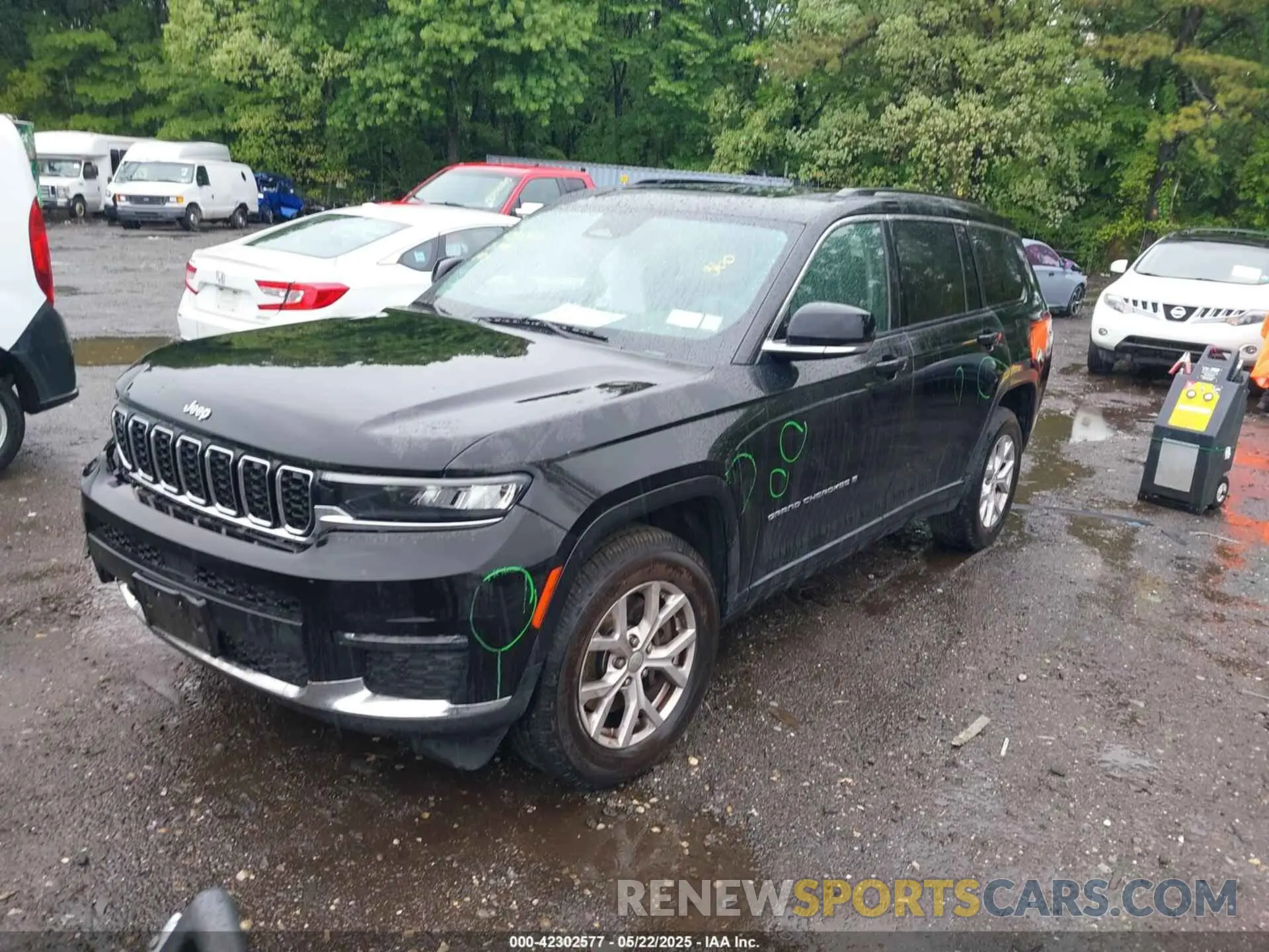 2 fotografías del automóvil dañado 1C4RJKBG1M8137417 JEEP GRAND CHEROKEE L 2021