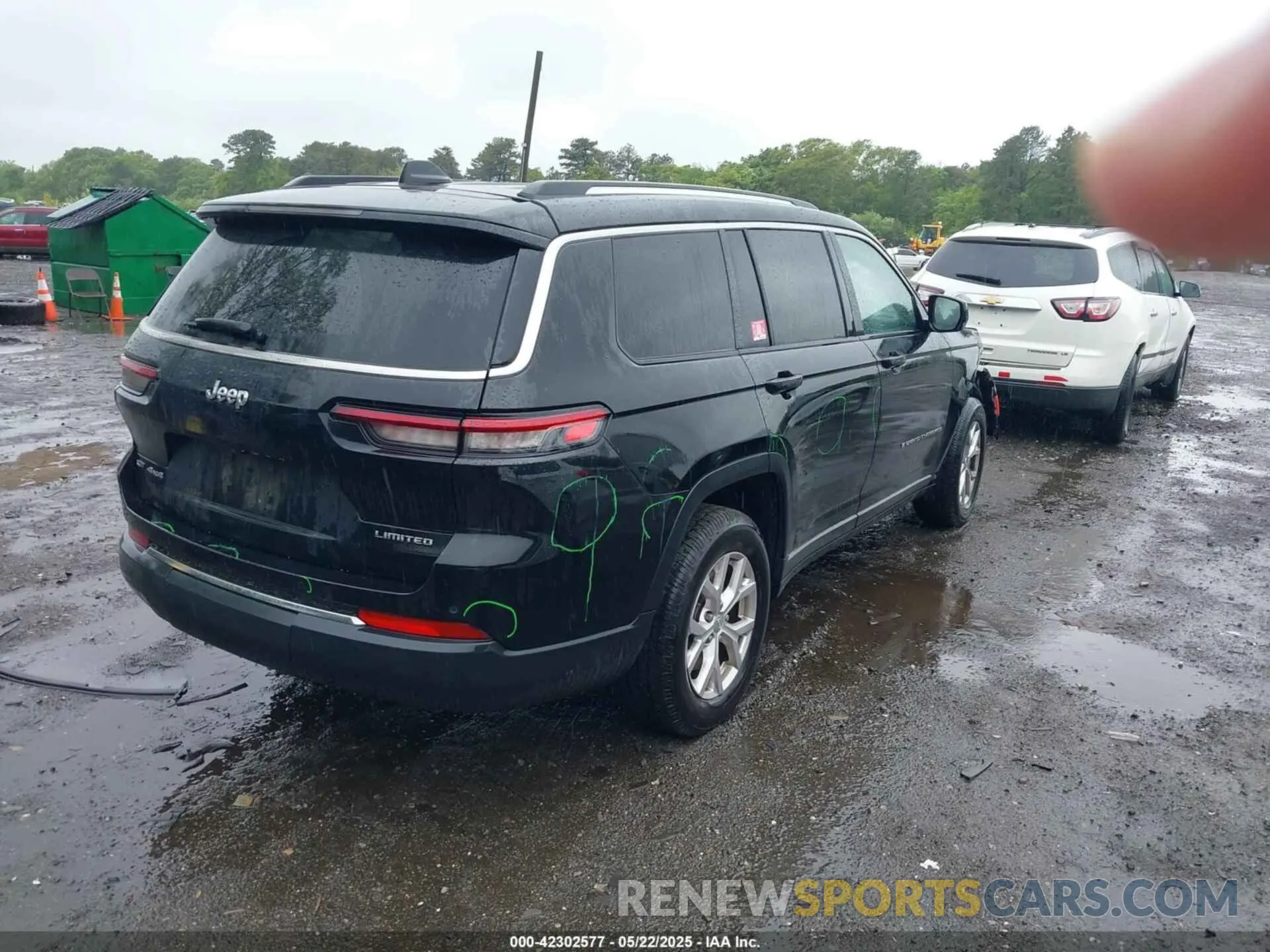 4 fotografías del automóvil dañado 1C4RJKBG1M8137417 JEEP GRAND CHEROKEE L 2021