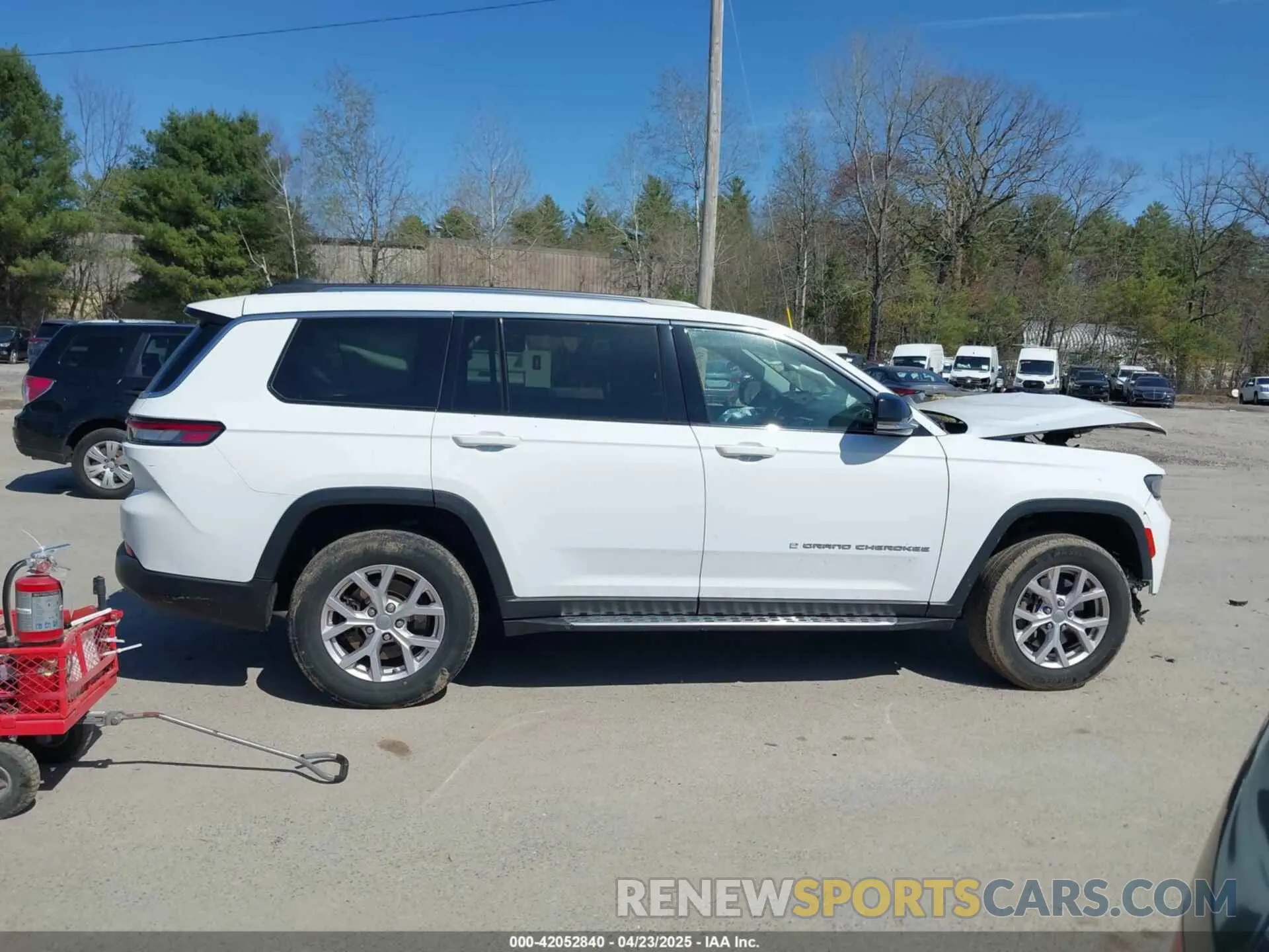 12 fotografías del automóvil dañado 1C4RJKBG1M8210916 JEEP GRAND CHEROKEE L 2021