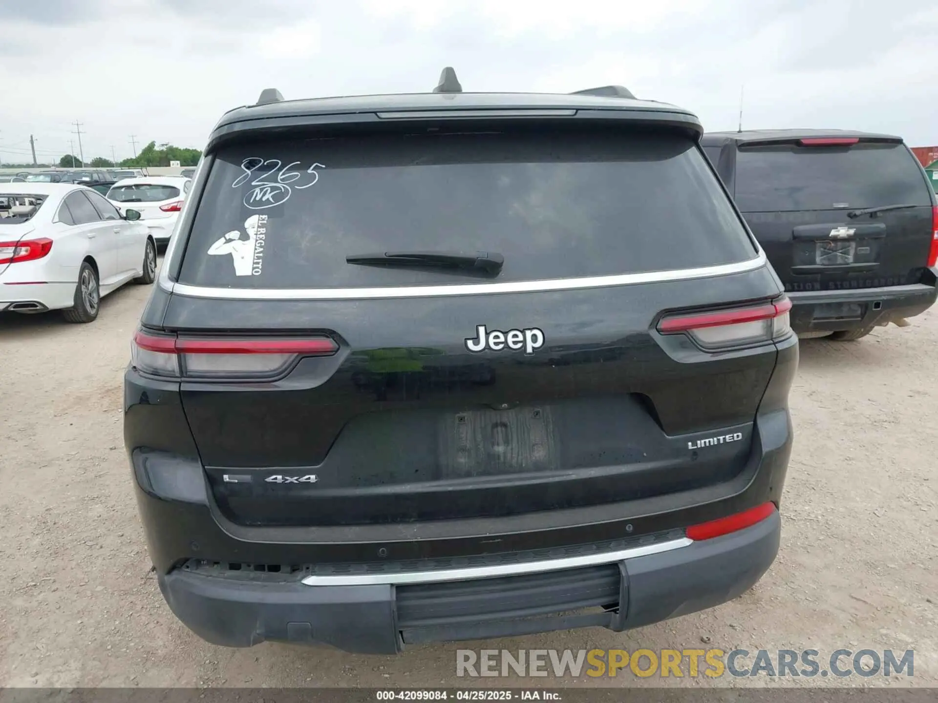 16 fotografías del automóvil dañado 1C4RJKBG2M8108265 JEEP GRAND CHEROKEE L 2021