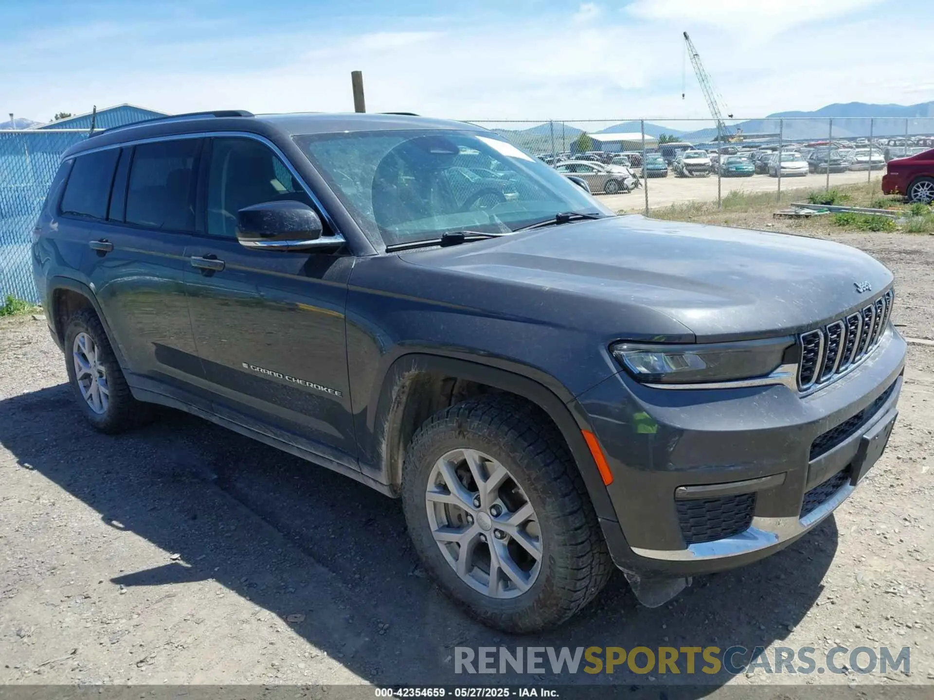 1 fotografías del automóvil dañado 1C4RJKBG2M8138950 JEEP GRAND CHEROKEE L 2021