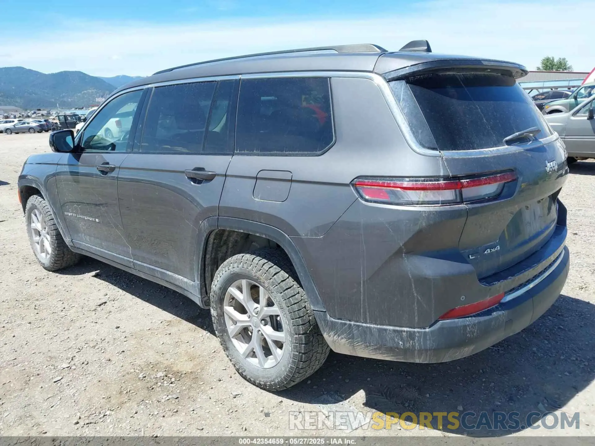 3 fotografías del automóvil dañado 1C4RJKBG2M8138950 JEEP GRAND CHEROKEE L 2021