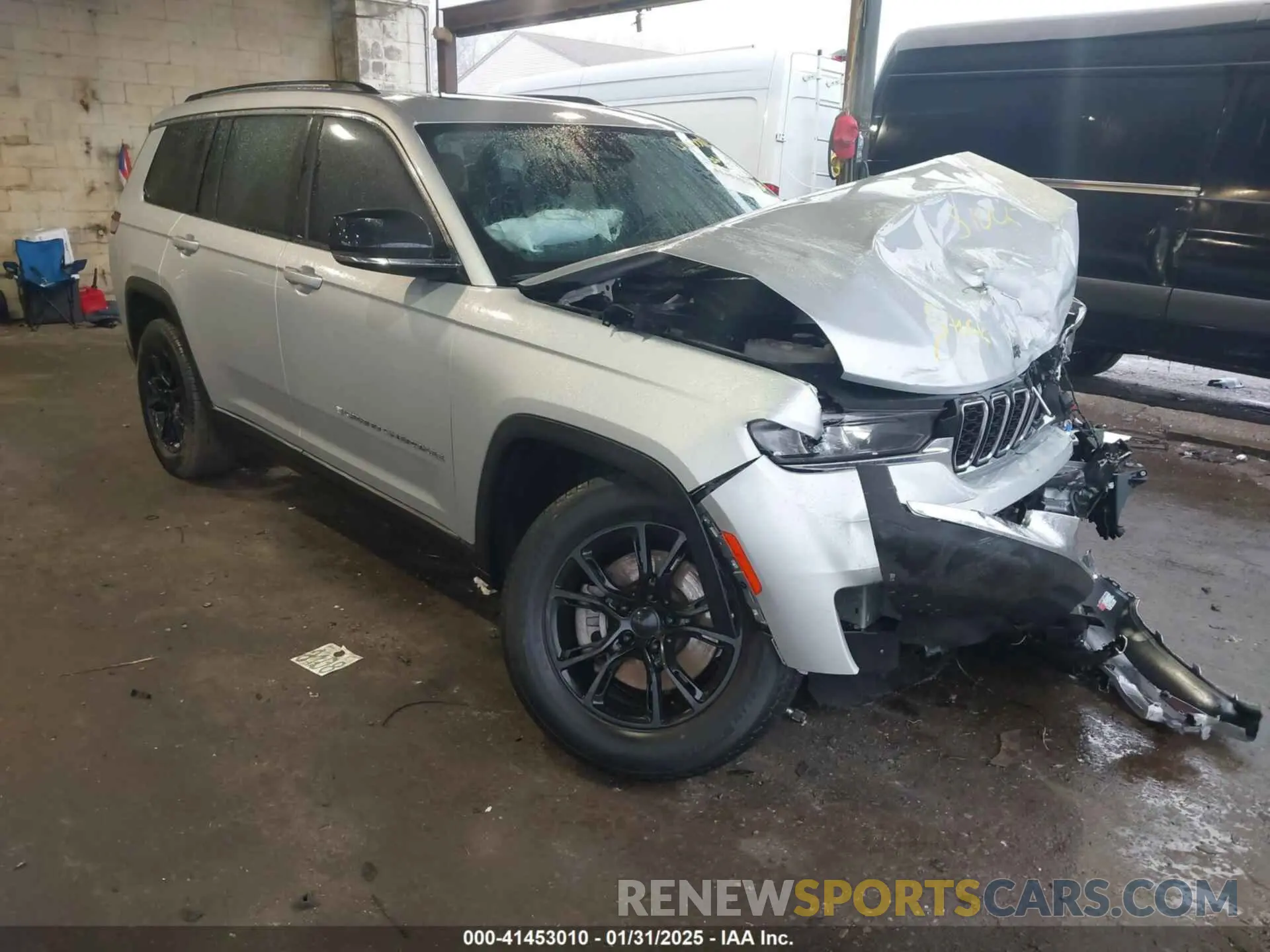 1 fotografías del automóvil dañado 1C4RJKBG3M8132574 JEEP GRAND CHEROKEE L 2021