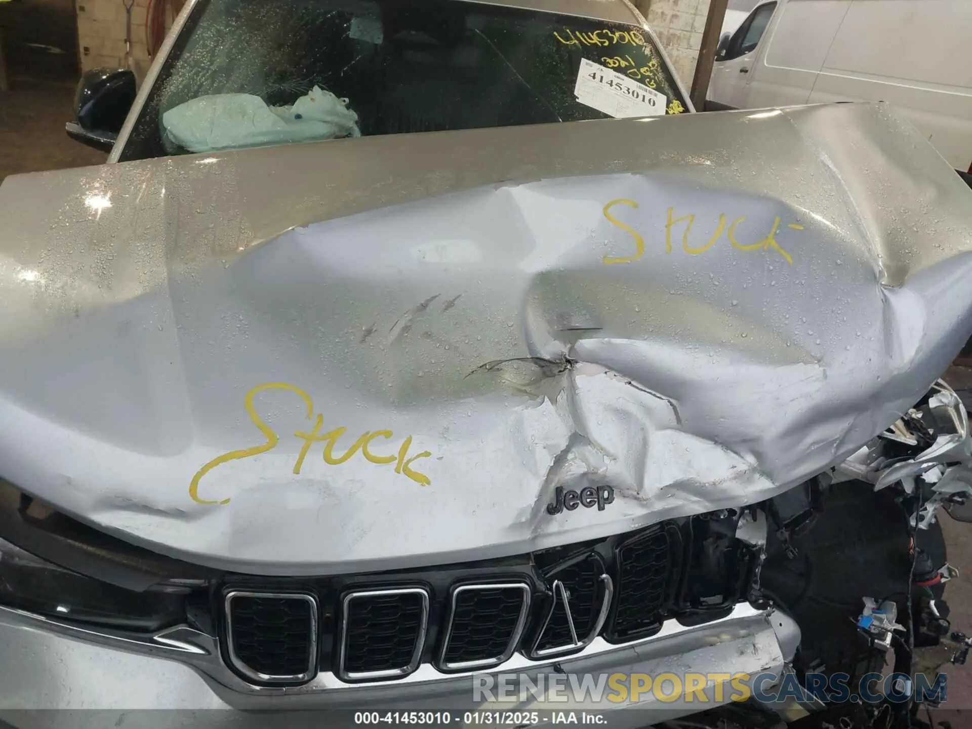 10 fotografías del automóvil dañado 1C4RJKBG3M8132574 JEEP GRAND CHEROKEE L 2021