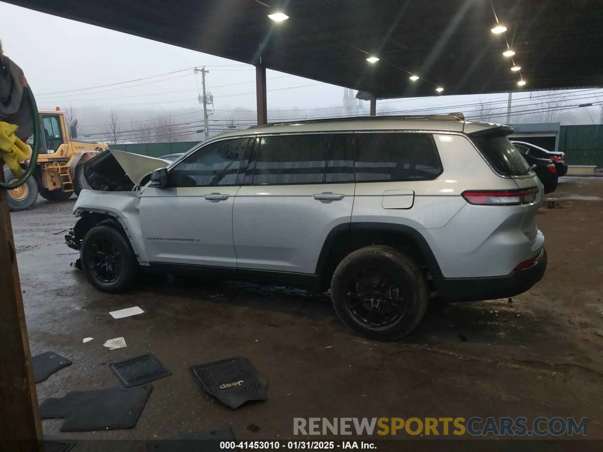 13 fotografías del automóvil dañado 1C4RJKBG3M8132574 JEEP GRAND CHEROKEE L 2021