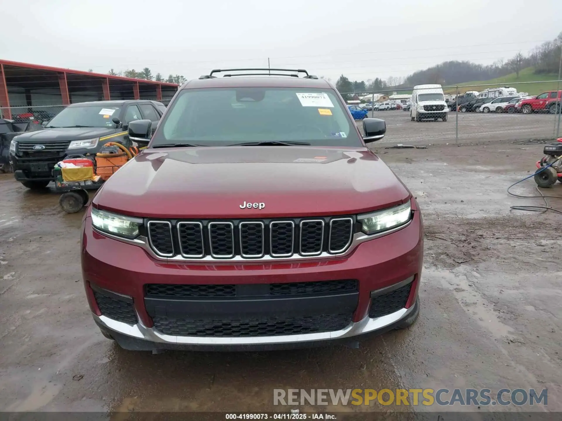 12 fotografías del automóvil dañado 1C4RJKBG4M8123768 JEEP GRAND CHEROKEE L 2021