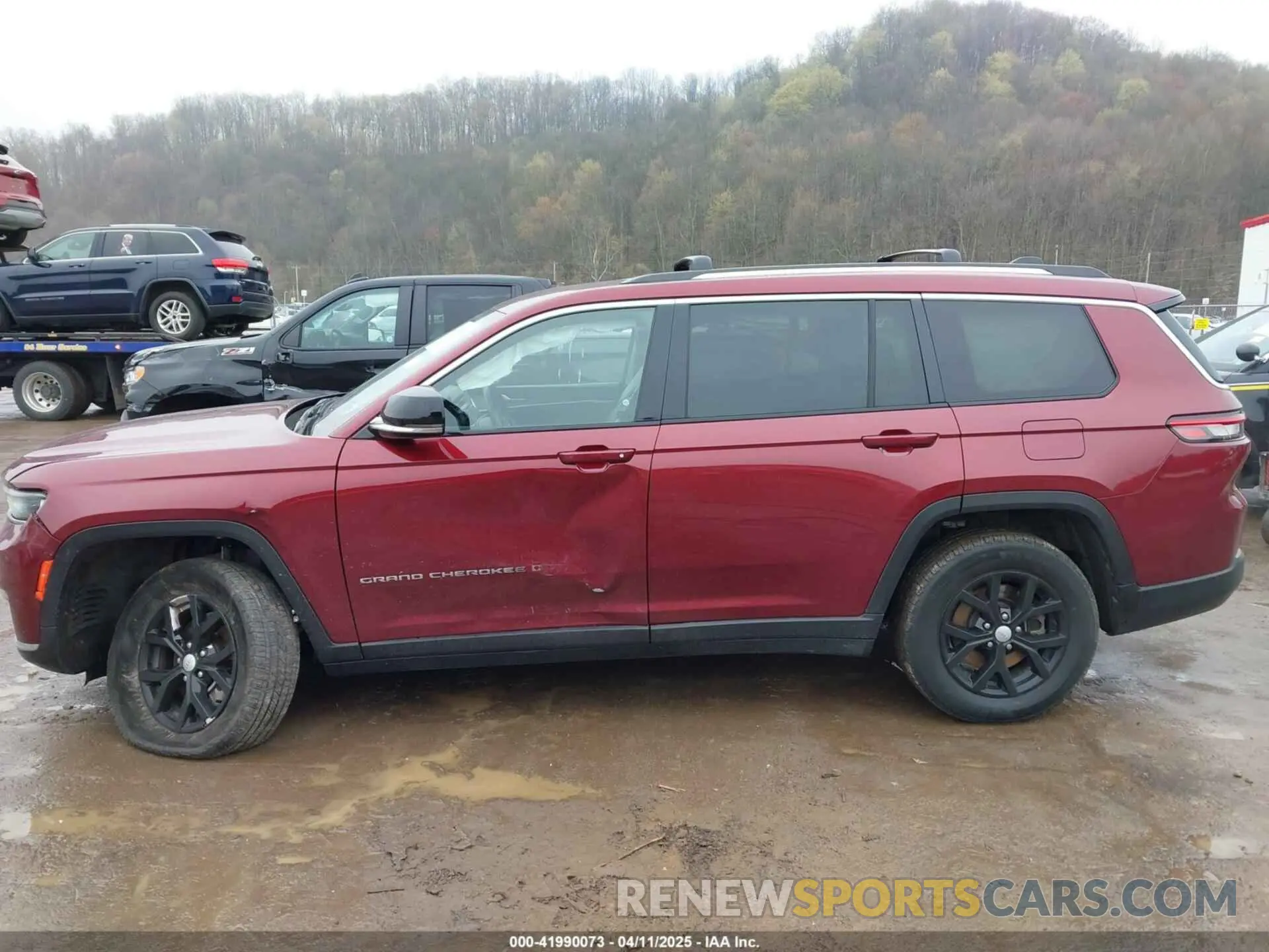 14 fotografías del automóvil dañado 1C4RJKBG4M8123768 JEEP GRAND CHEROKEE L 2021