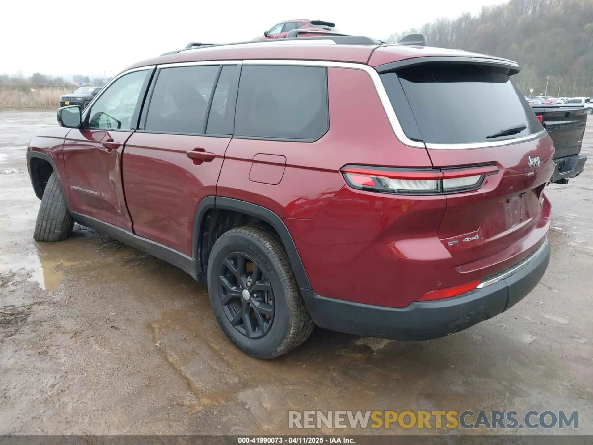 3 fotografías del automóvil dañado 1C4RJKBG4M8123768 JEEP GRAND CHEROKEE L 2021