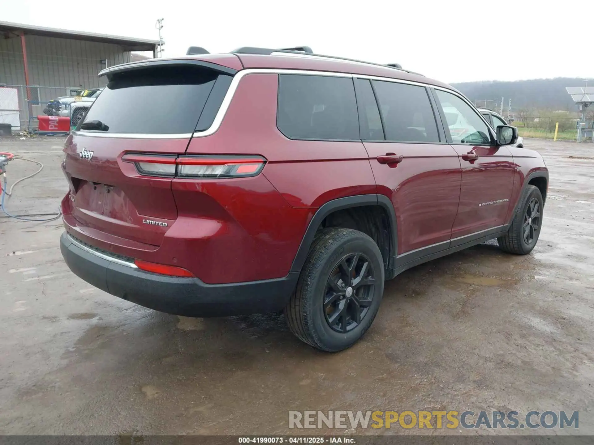 4 fotografías del automóvil dañado 1C4RJKBG4M8123768 JEEP GRAND CHEROKEE L 2021