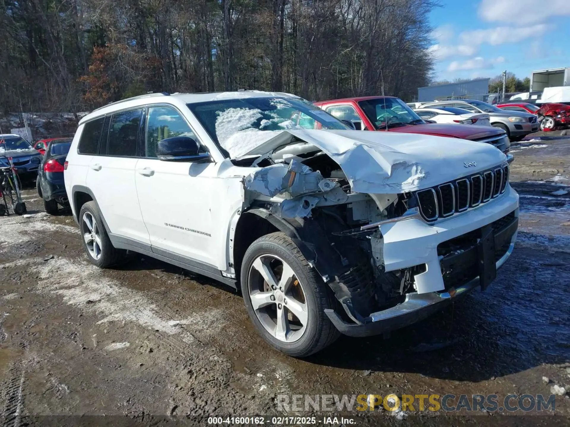 1 fotografías del automóvil dañado 1C4RJKBG4M8125519 JEEP GRAND CHEROKEE L 2021