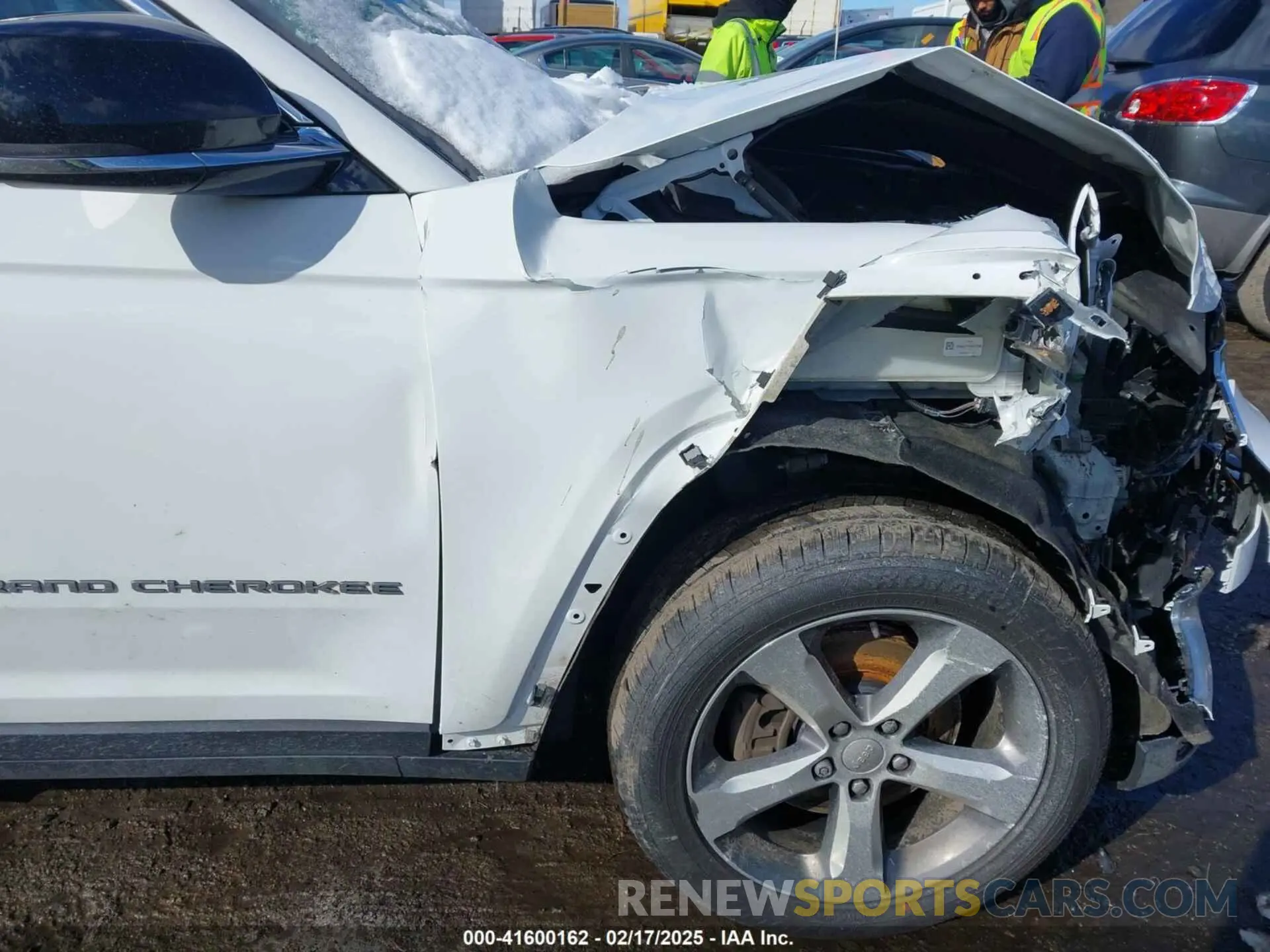 19 fotografías del automóvil dañado 1C4RJKBG4M8125519 JEEP GRAND CHEROKEE L 2021