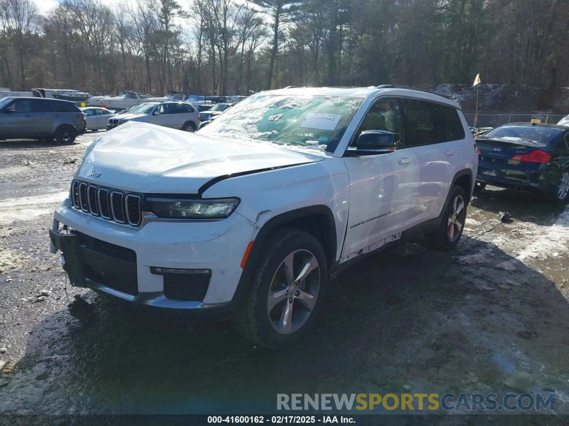 2 fotografías del automóvil dañado 1C4RJKBG4M8125519 JEEP GRAND CHEROKEE L 2021