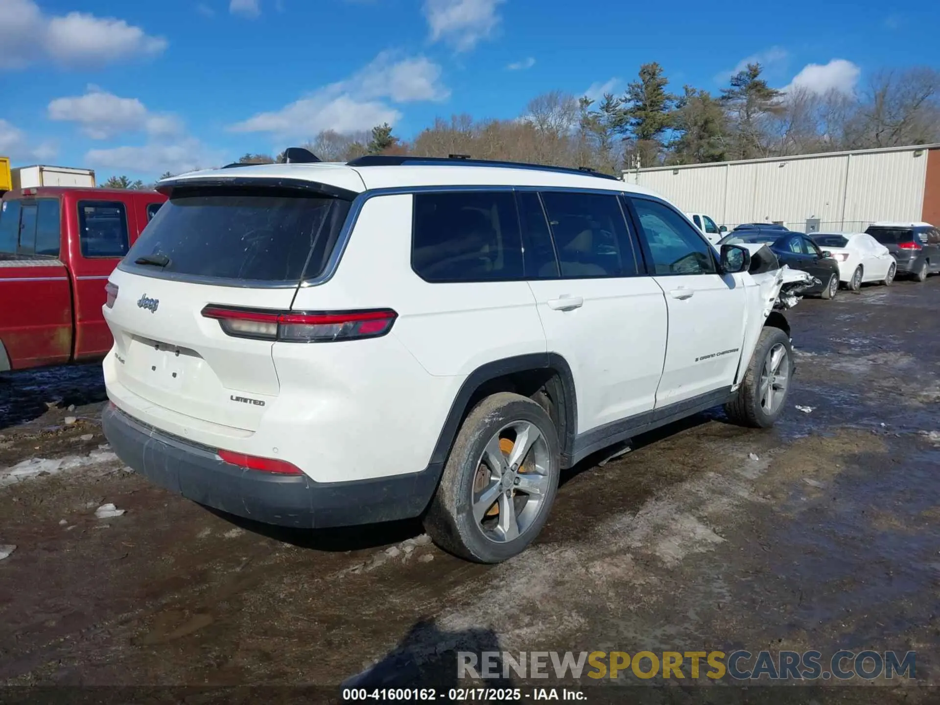 4 fotografías del automóvil dañado 1C4RJKBG4M8125519 JEEP GRAND CHEROKEE L 2021