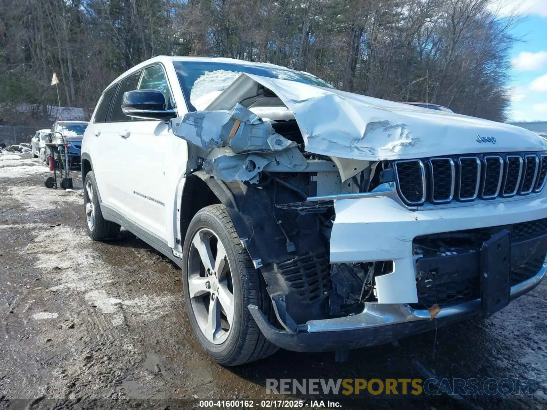 6 fotografías del automóvil dañado 1C4RJKBG4M8125519 JEEP GRAND CHEROKEE L 2021